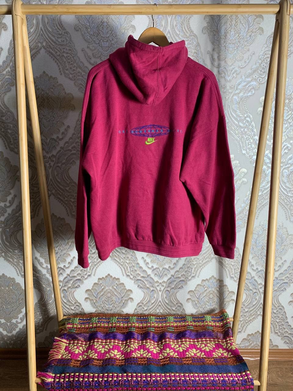 Nike × Vintage VERY RARE NIKE HOODIE ONE BOWERMAN DRIVE Y2K JAPAN STYLE 90s Size US XXL / EU 58 / 5 - 10 Thumbnail