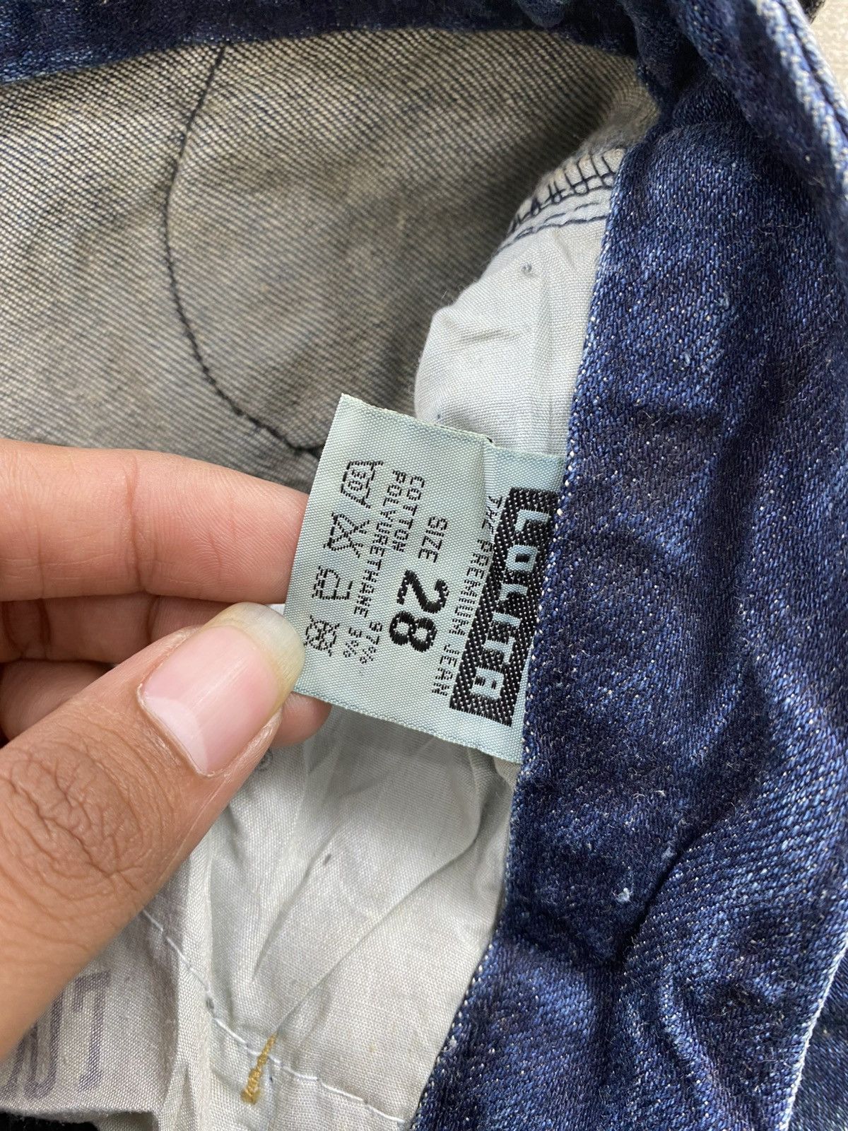 Le Grande Bleu (L.G.B.) 2000s Lolita Distressed Lgb Ifsixwasnine Style Flared Jeans Size US 30 / EU 46 - 9 Thumbnail
