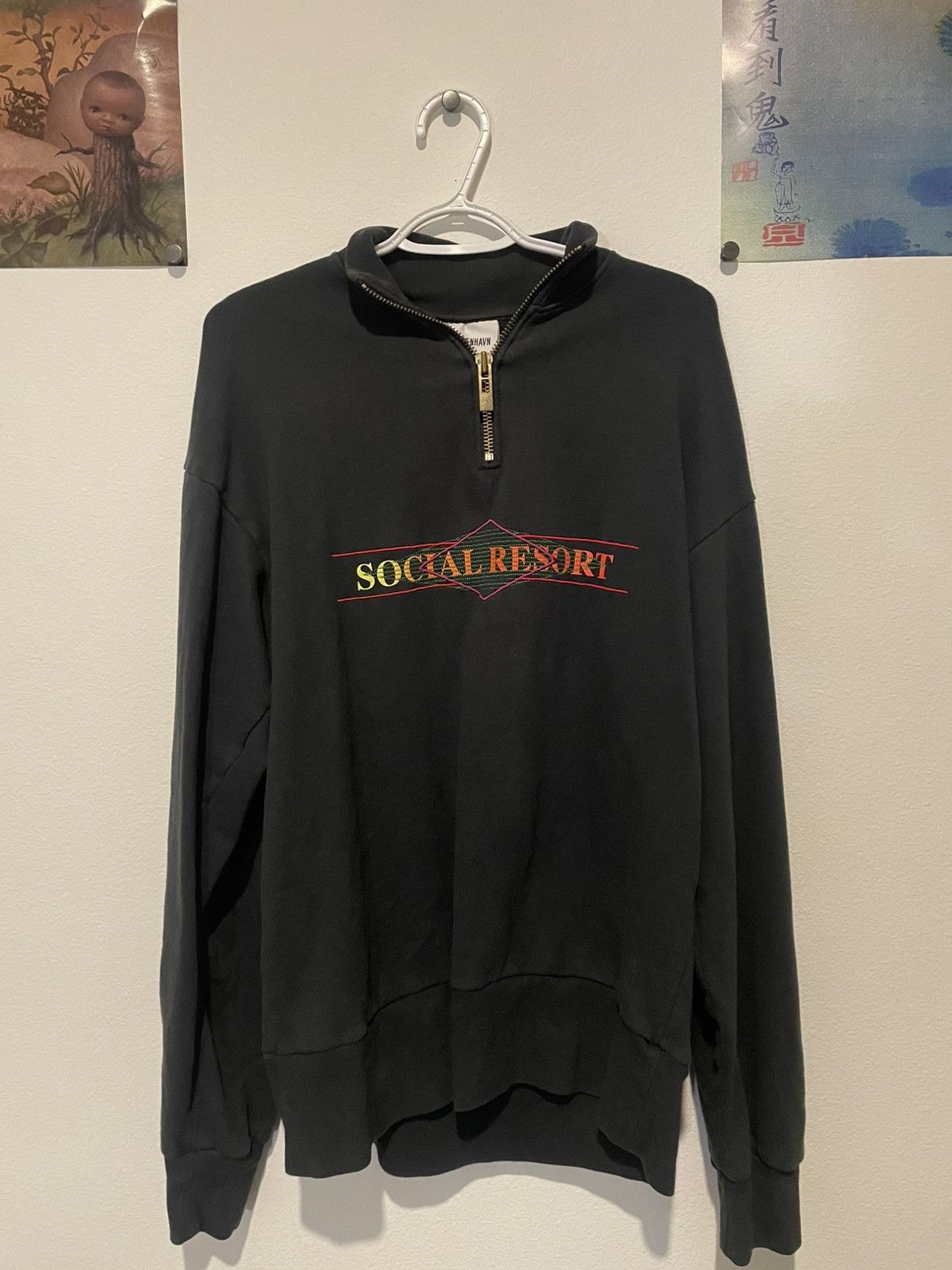 Han Kjobenhavn Han Kjobenhavn Quarter Zip Size US L / EU 52-54 / 3 - 1 Thumbnail