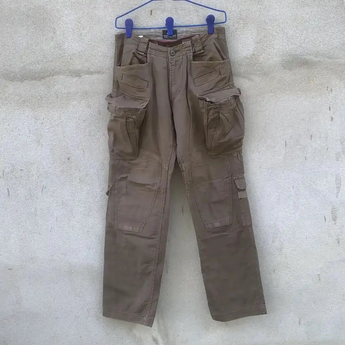Japanese Brand 🔥 STEALS ‼️PARACHUTTE CARGO DOUBLE KNEE RARE TACTICAL PANTS Size US 30 / EU 46 - 1 Thumbnail