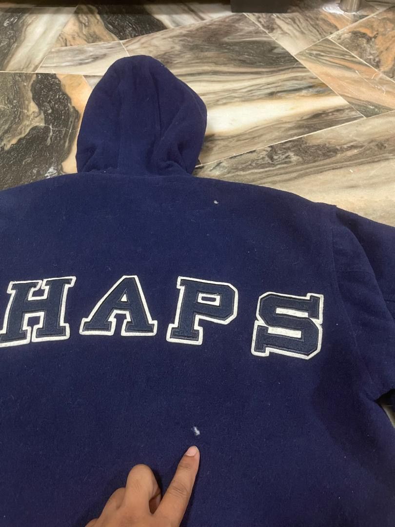 Chaps Ralph Lauren Vintage Chaps Ralph Lauren Carpet Logo Wool Jacket Size US M / EU 48-50 / 2 - 4 Thumbnail