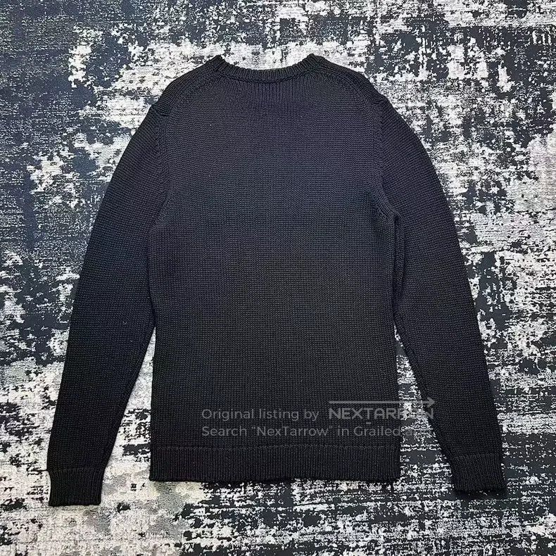 Fendi Fendi Letter Logo Jacquard Knit Wool Sweater Size US M / EU 48-50 / 2 - 2 Thumbnail