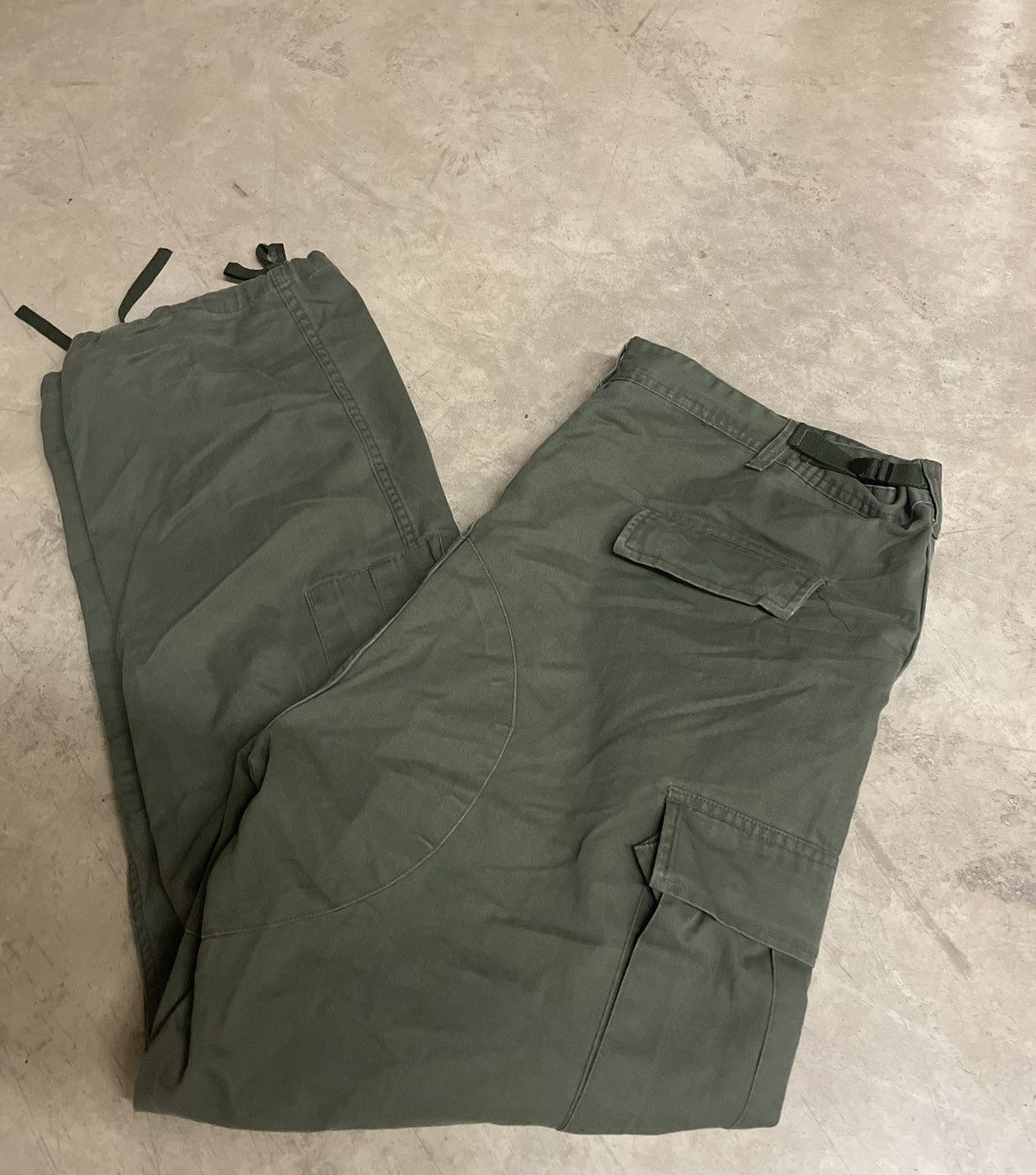 Vintage Vintage Military Surplus Quad Cargo Trousers Size US 36 / EU 52 - 3 Thumbnail