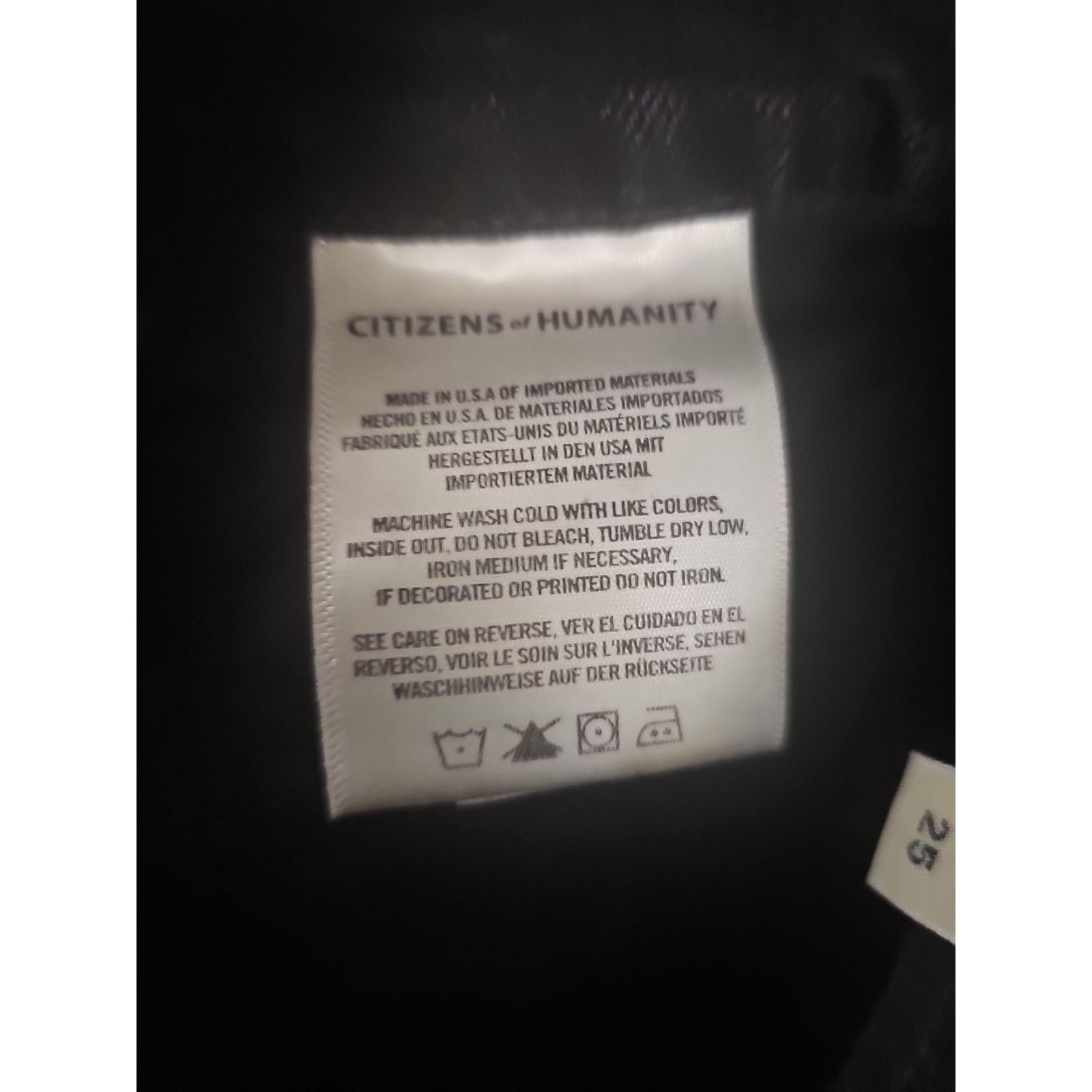 Citizens Of Humanity CITIZENS OF HUMANITY Premium Vintage Charlotte Oblivion 25 Size 25" / US 0 / IT 36 - 12 Thumbnail