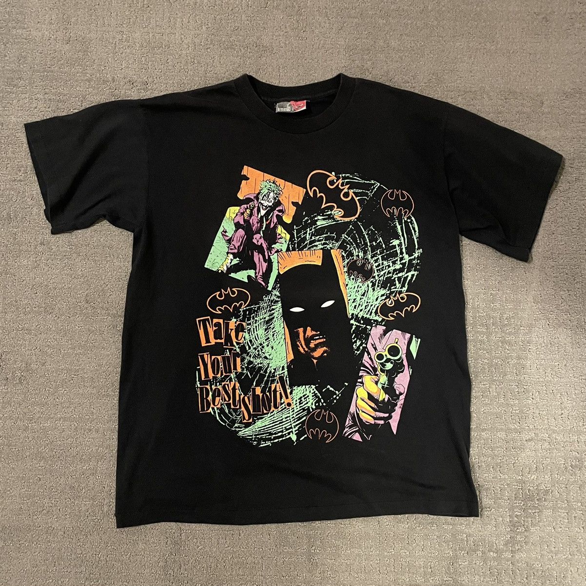 Vintage 1989 Vintage Batman & Joker shirt Size US XL / EU 56 / 4 - 1 Thumbnail