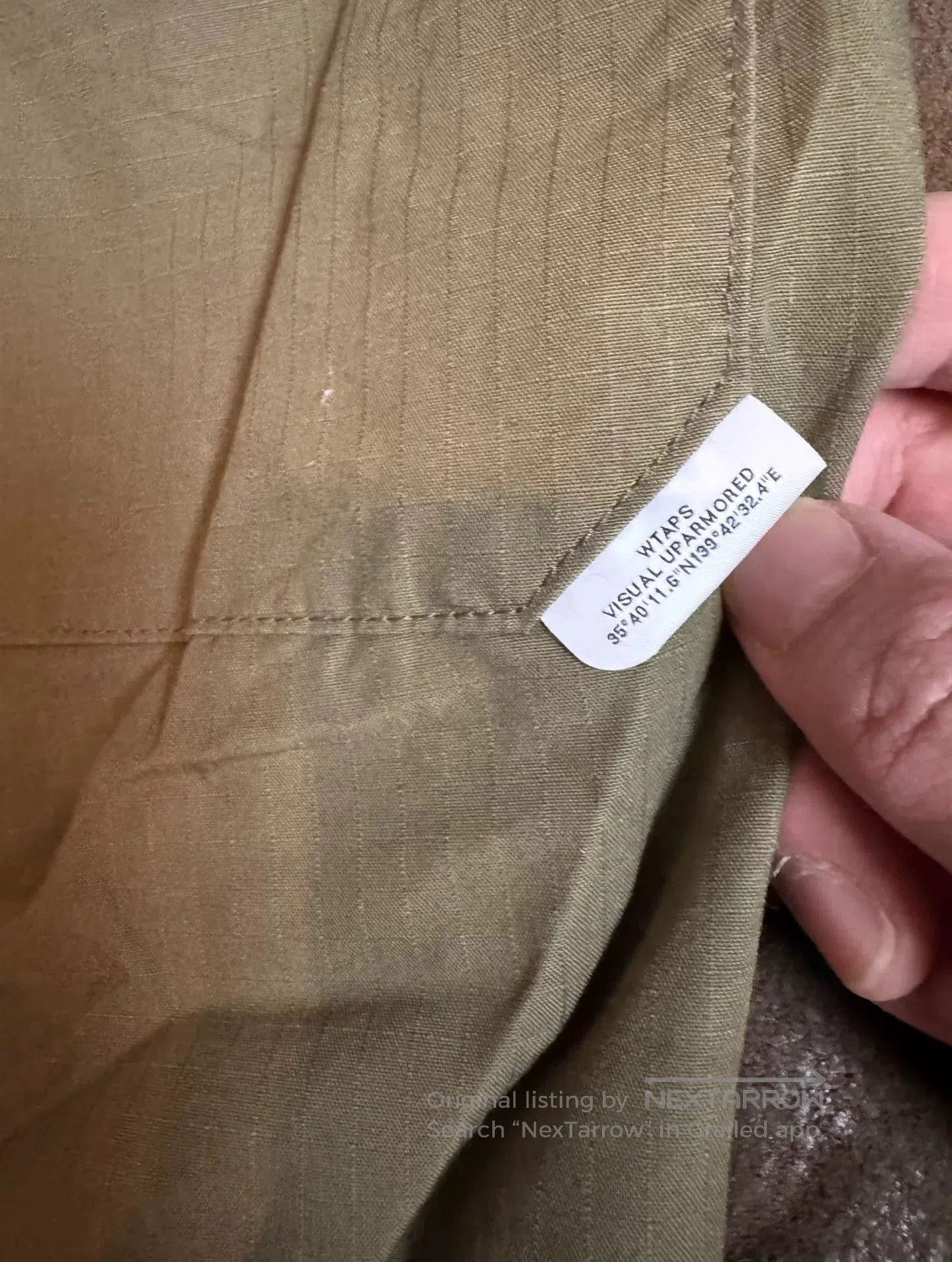 Wtaps WTAPS 24AW Relaxed Washed Casual Pants. Size US 28 / EU 44 - 9 Thumbnail