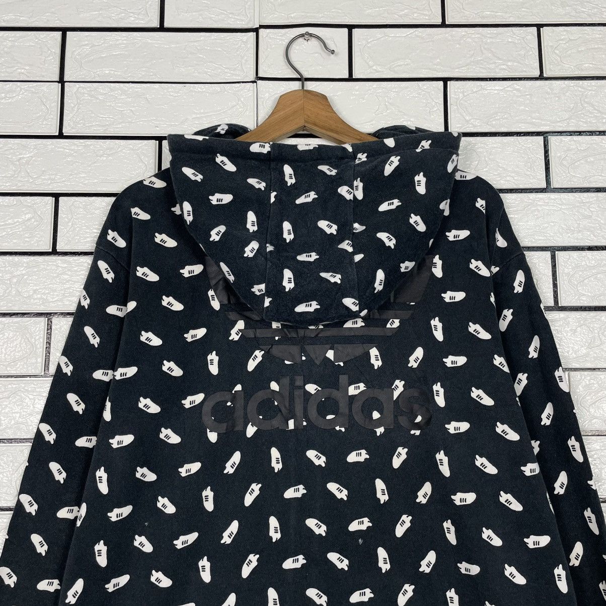 Adidas Adidas Monogram Zipper Hoodie Size US M / EU 48-50 / 2 - 8 Thumbnail