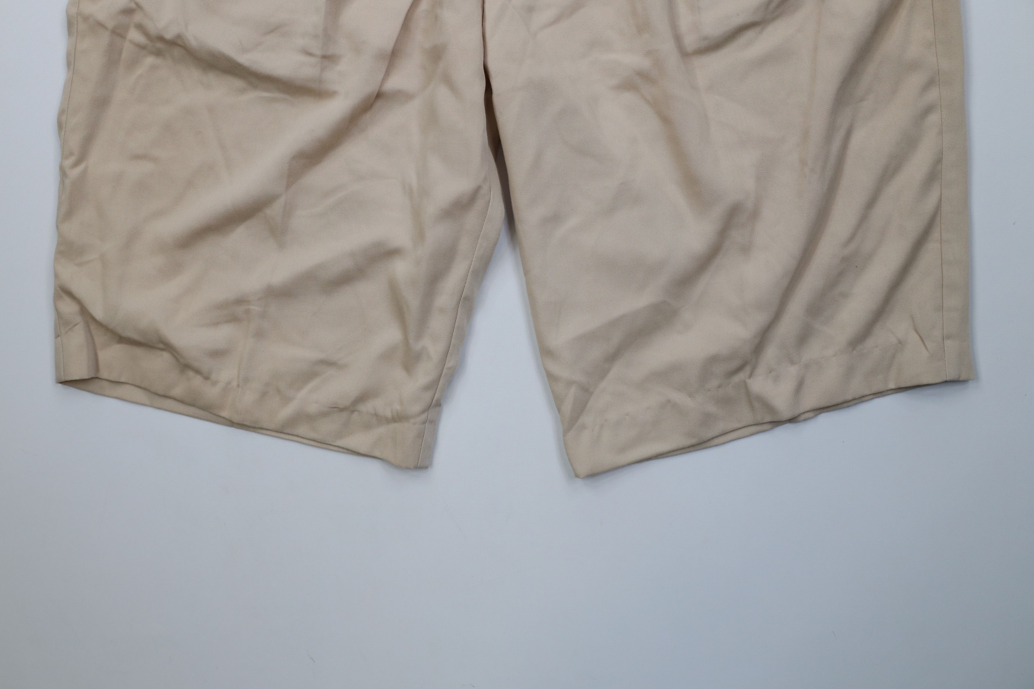 Vintage Deadstock Vintage 90s Streetwear Gabardine Chino Shorts USA Size US 38 / EU 54 - 4 Thumbnail