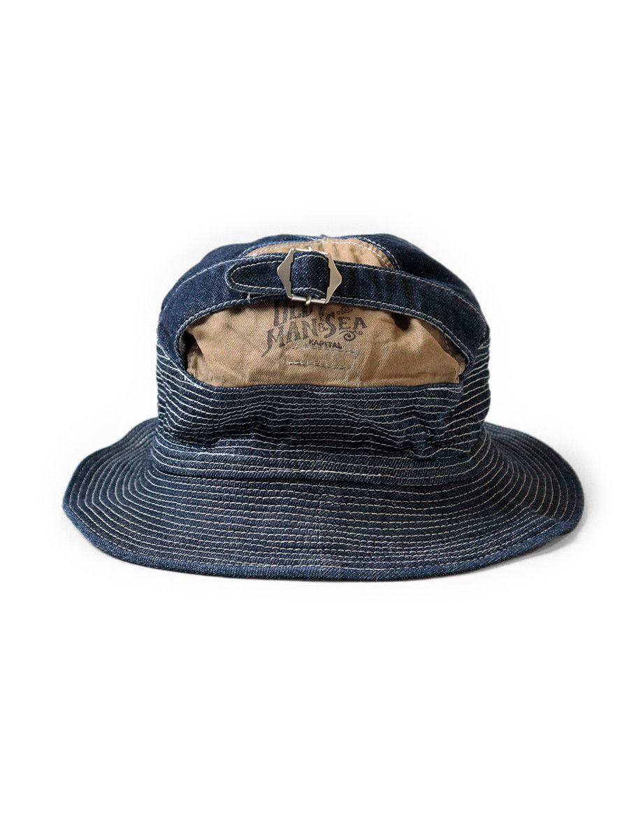 Kapital Kapital 11.5 denim Old Man and the Sea HAT Size ONE SIZE - 3 Thumbnail
