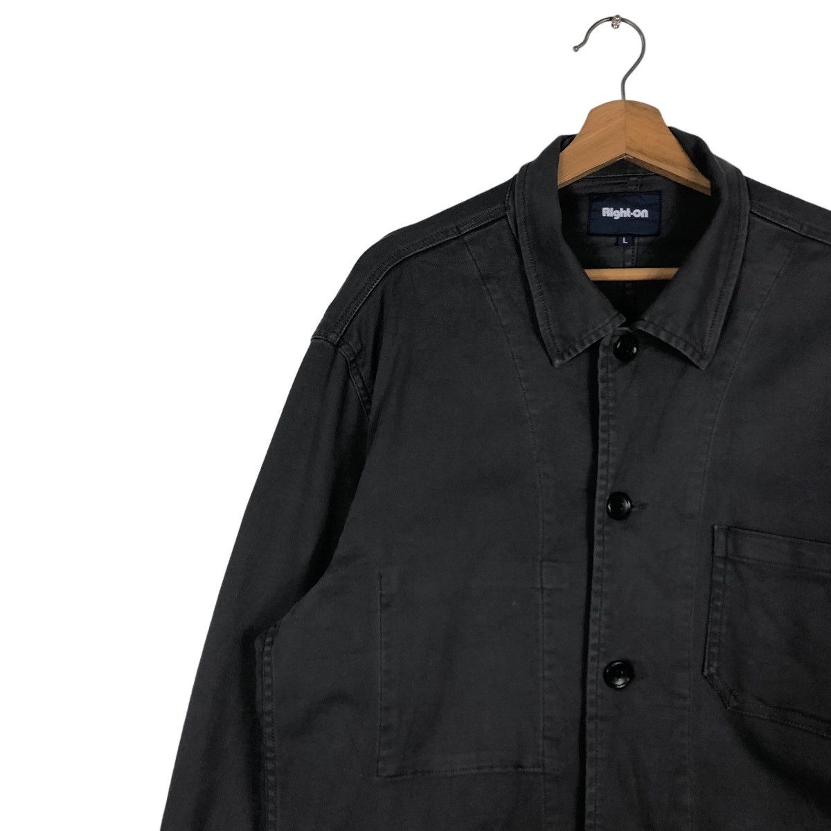 Issey Miyake 🔥Vintage Chore Work Jacket Right-On Multi Pocket Cargo Size US M / EU 48-50 / 2 - 7 Thumbnail