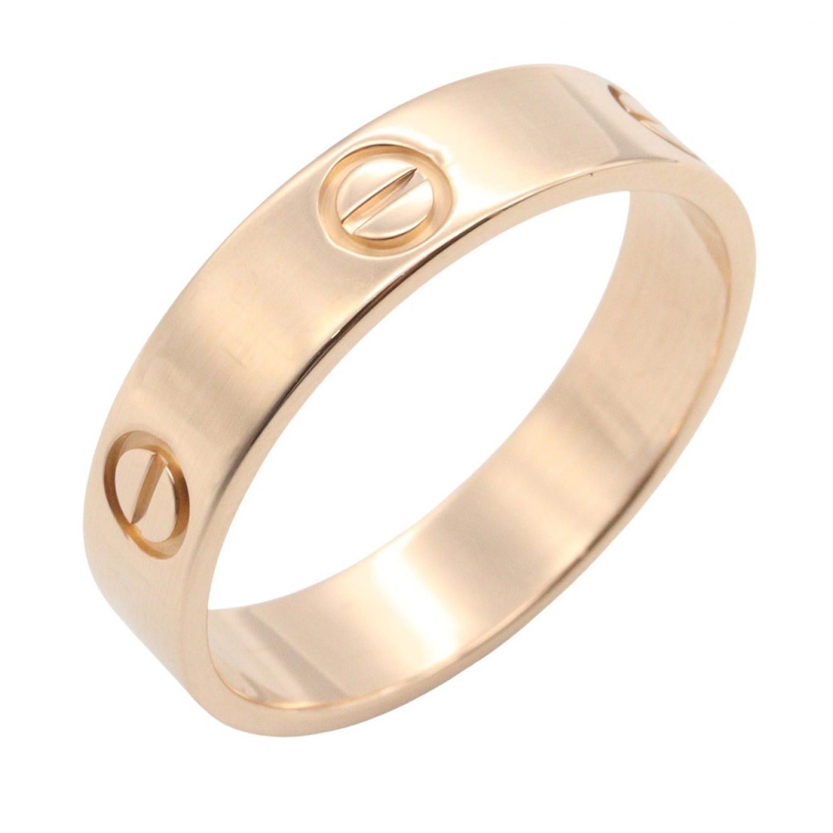 Cartier Cartier Cartier Love Au750 Ring Size 25 Precious Metal Ring DUTY FREE for USA Size ONE SIZE - 1 Thumbnail