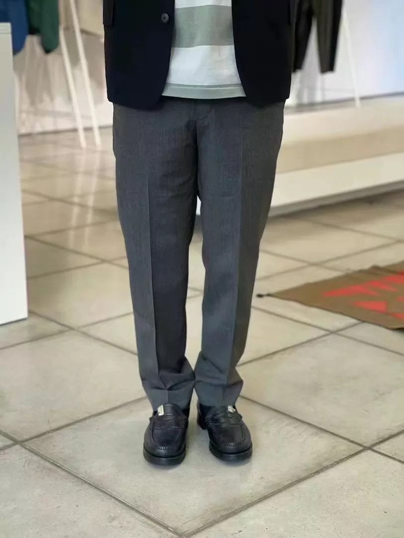 Visvim VISVIM 25SS DALTON SLACKS (W/L) Charcoal 1 Wool-Linen Size US 30 / EU 46 - 8 Thumbnail