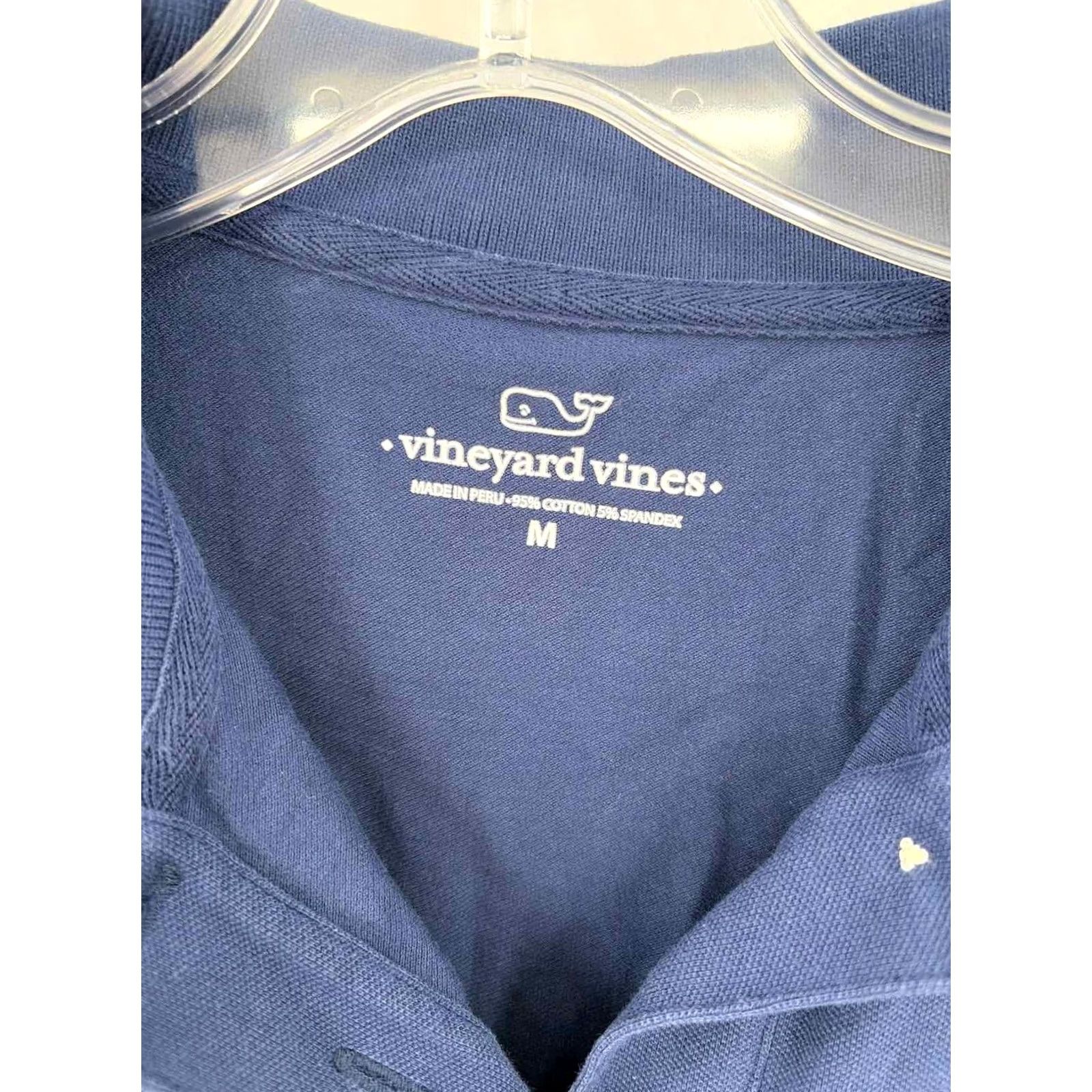 Vineyard Vines Vineyard Vines Navy Size Medium Polo Blouse Size M / US 6-8 / IT 42-44 - 3 Thumbnail