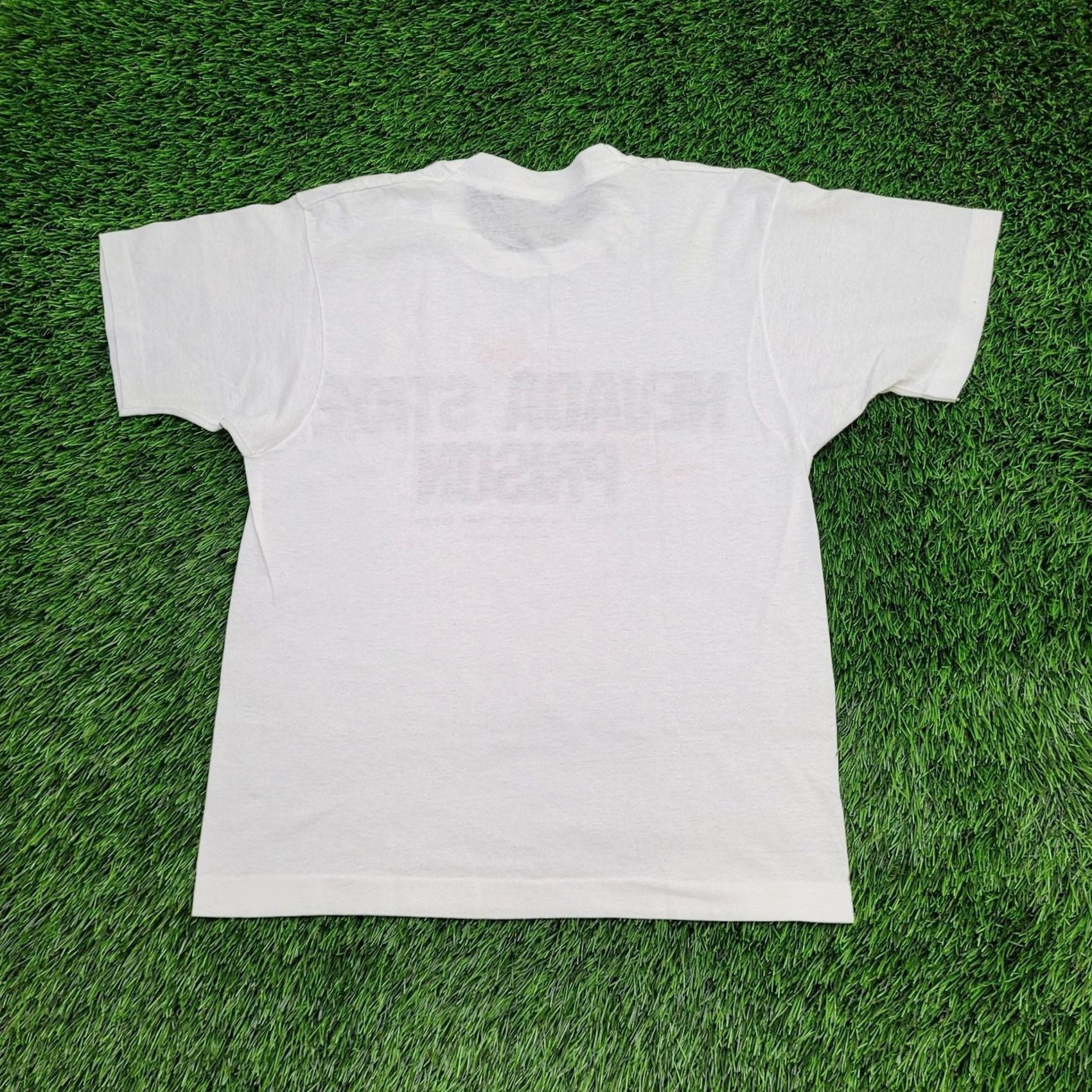 Vintage VINTAGE 80s Funny Prison Shirt Womens XS/S White Shirt Graphic Tee Pop Humor USA Screen Stars Size S / US 4 / IT 40 - 2 Thumbnail