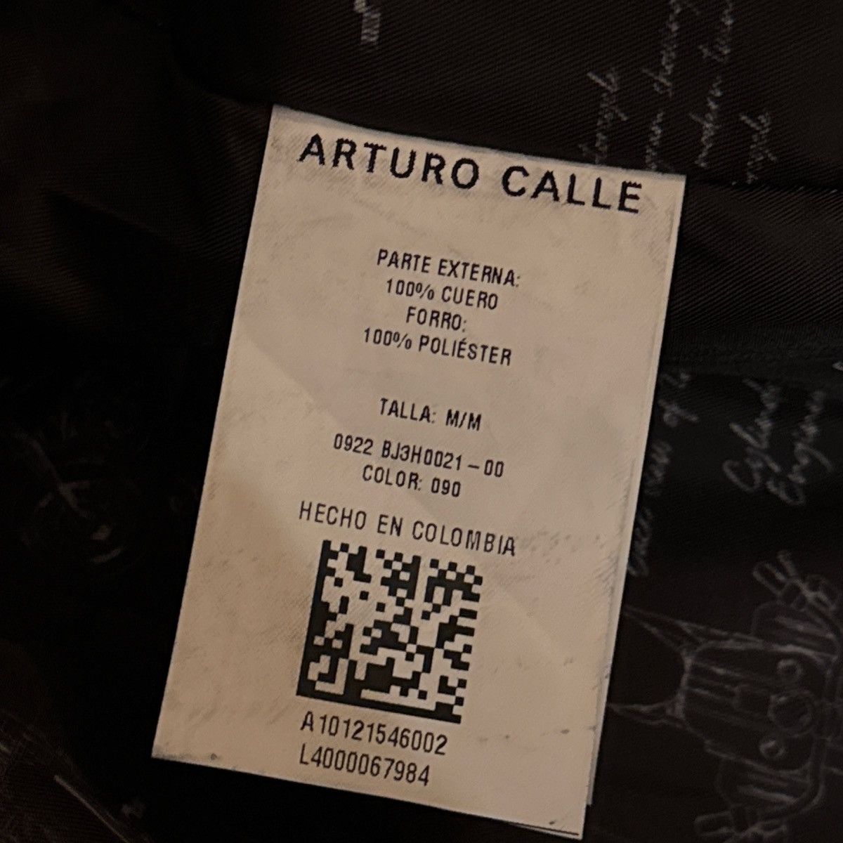 Other Arturo Calle Black Leather Jacket Size US M / EU 48-50 / 2 - 4 Thumbnail