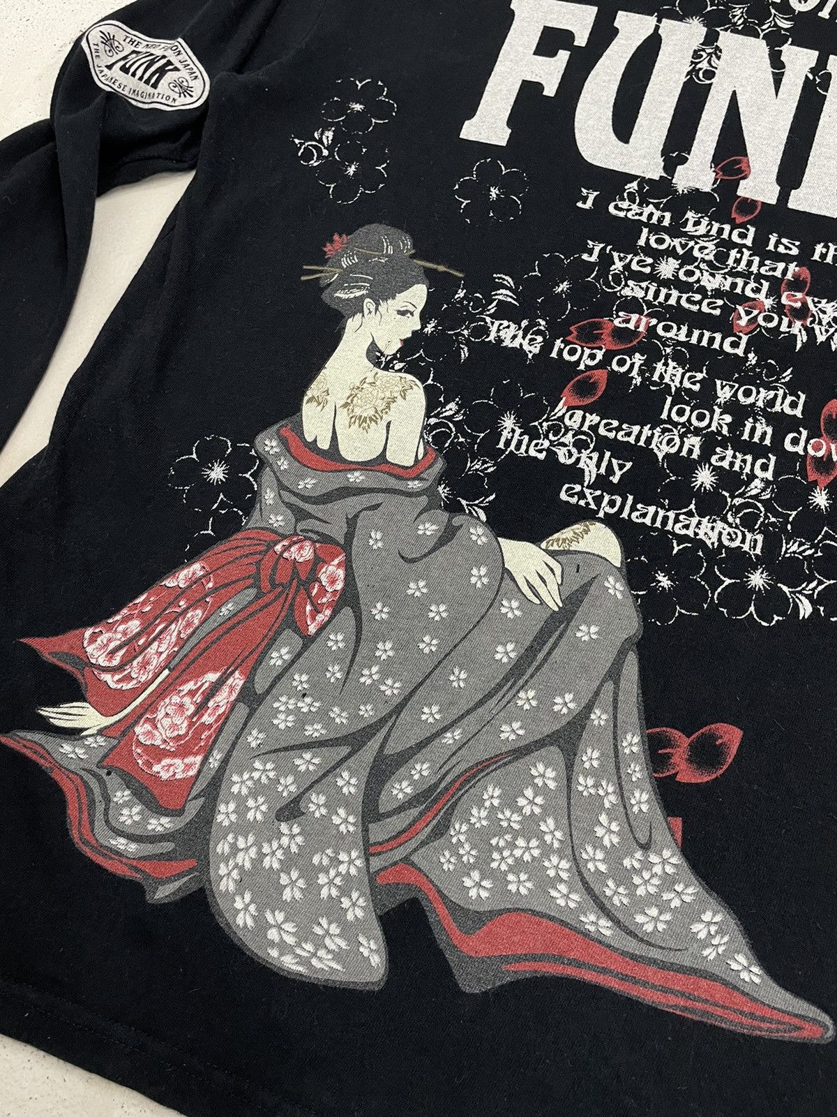 Hysteric Glamour Japan Fusion Funk Life Motivation Japanese Culture Size US L / EU 52-54 / 3 - 12 Thumbnail