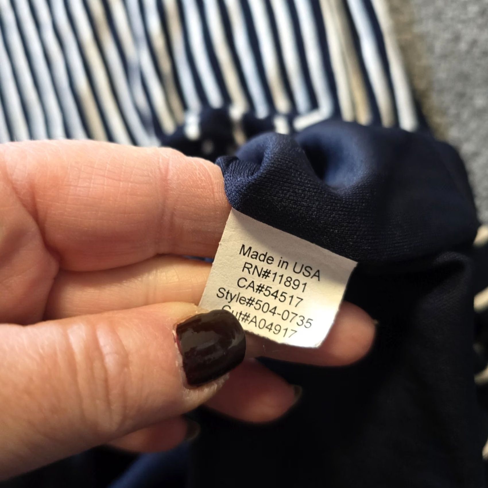 Bailey 44 Bailey 44 Dress Womens Size Small Blue Striped Ruffle Bottom Sleeveless Casual Dress Size 28" / US 6 / IT 42 - 6 Thumbnail
