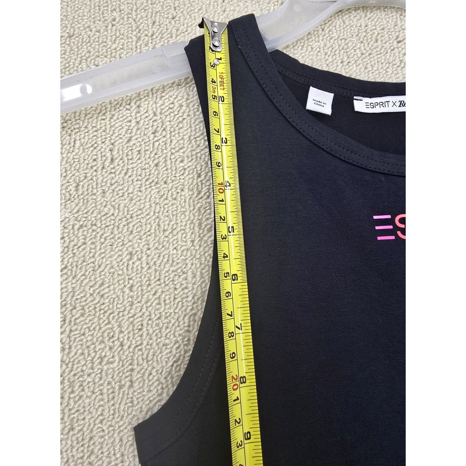 Esprit Esprit Black Sleeveless Maxi Dress M Women Solid Size M / US 6-8 / IT 42-44 - 7 Thumbnail