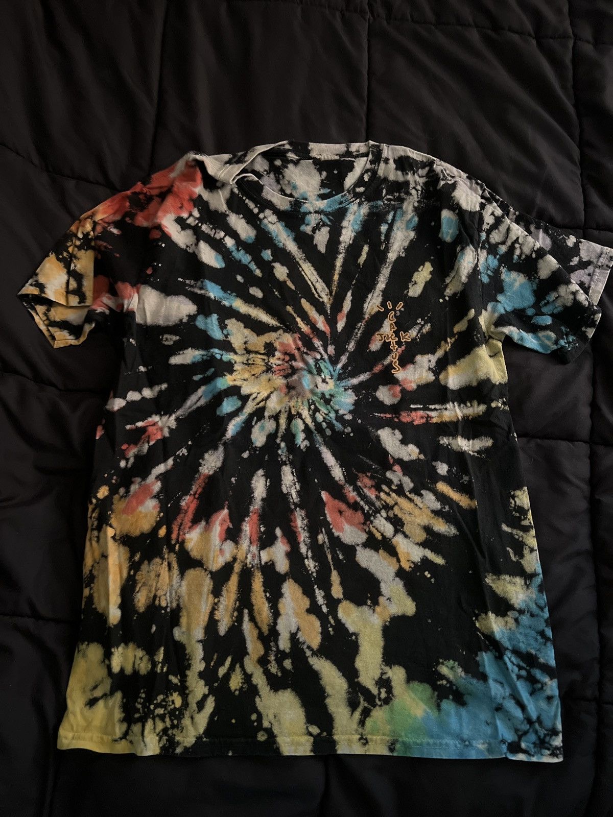 Travis Scott Travis Scott Tie Dye Highest in The Room Cactus Jack Tee Size US M / EU 48-50 / 2 - 2 Thumbnail