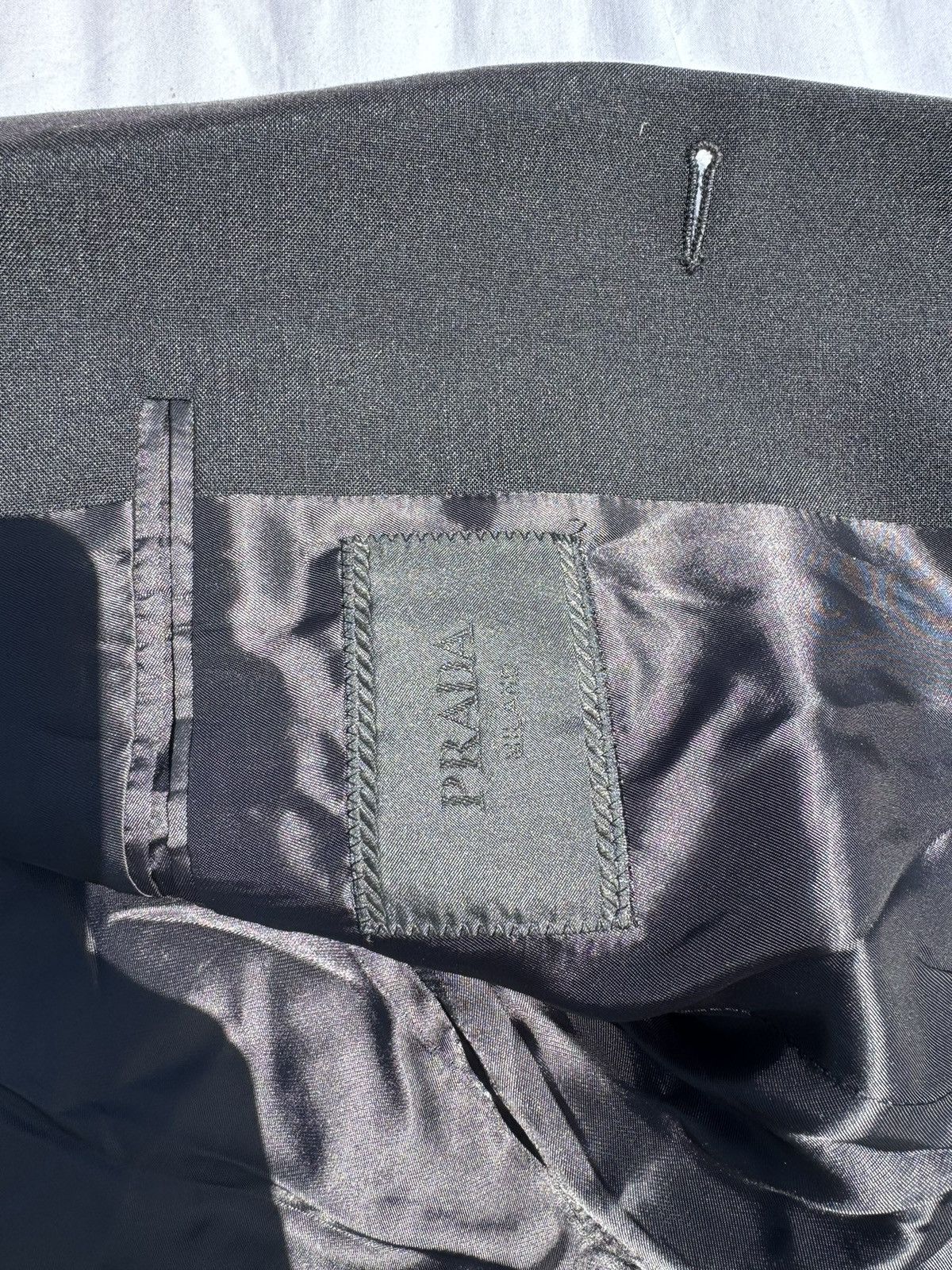 Prada Prada Black 2 button sport coat Size 46R - 9 Thumbnail