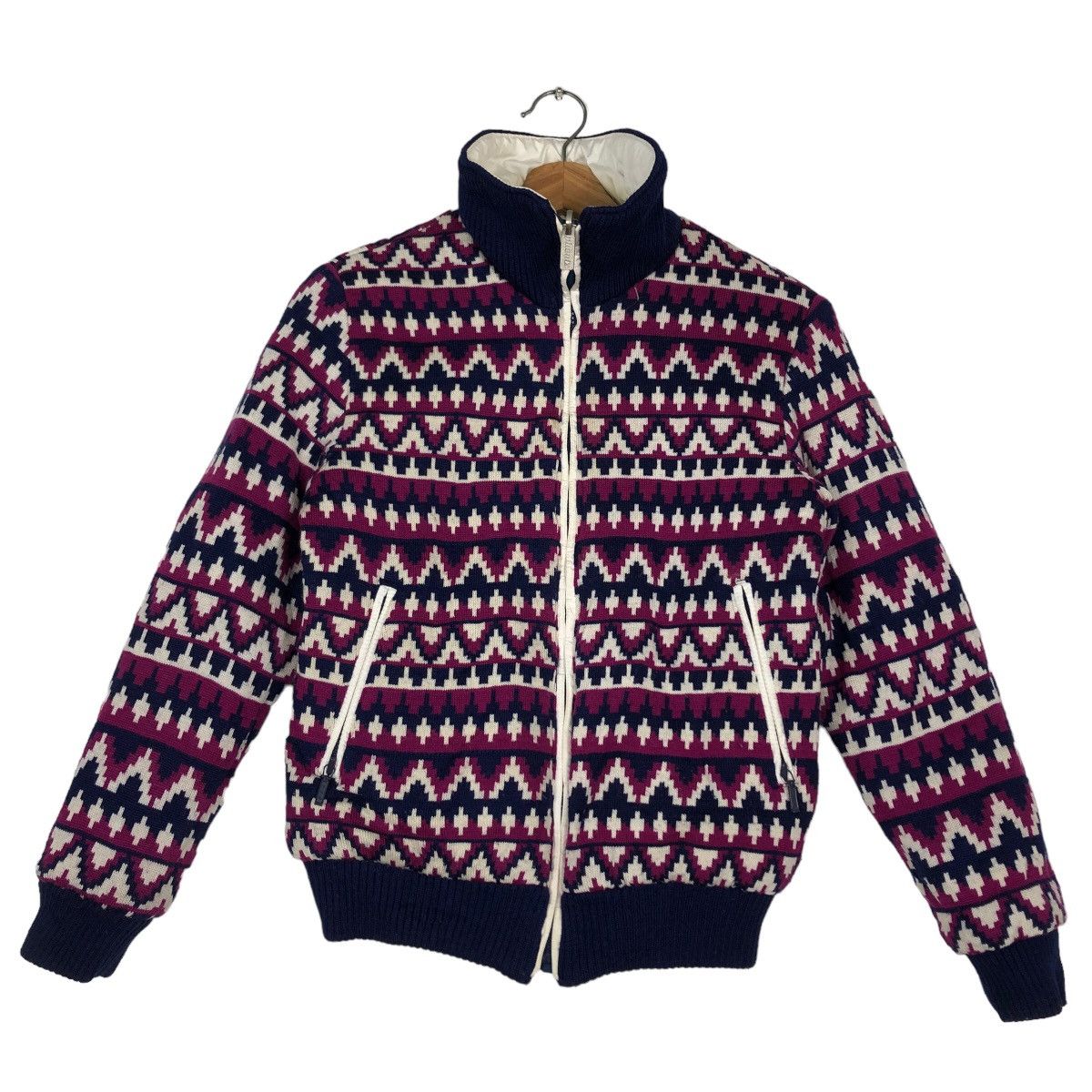 Japanese Brand 🔥Vtg Reversible Bomber Jacket Native Navajo Phenix Japan Size US S / EU 44-46 / 1 - 14 Thumbnail