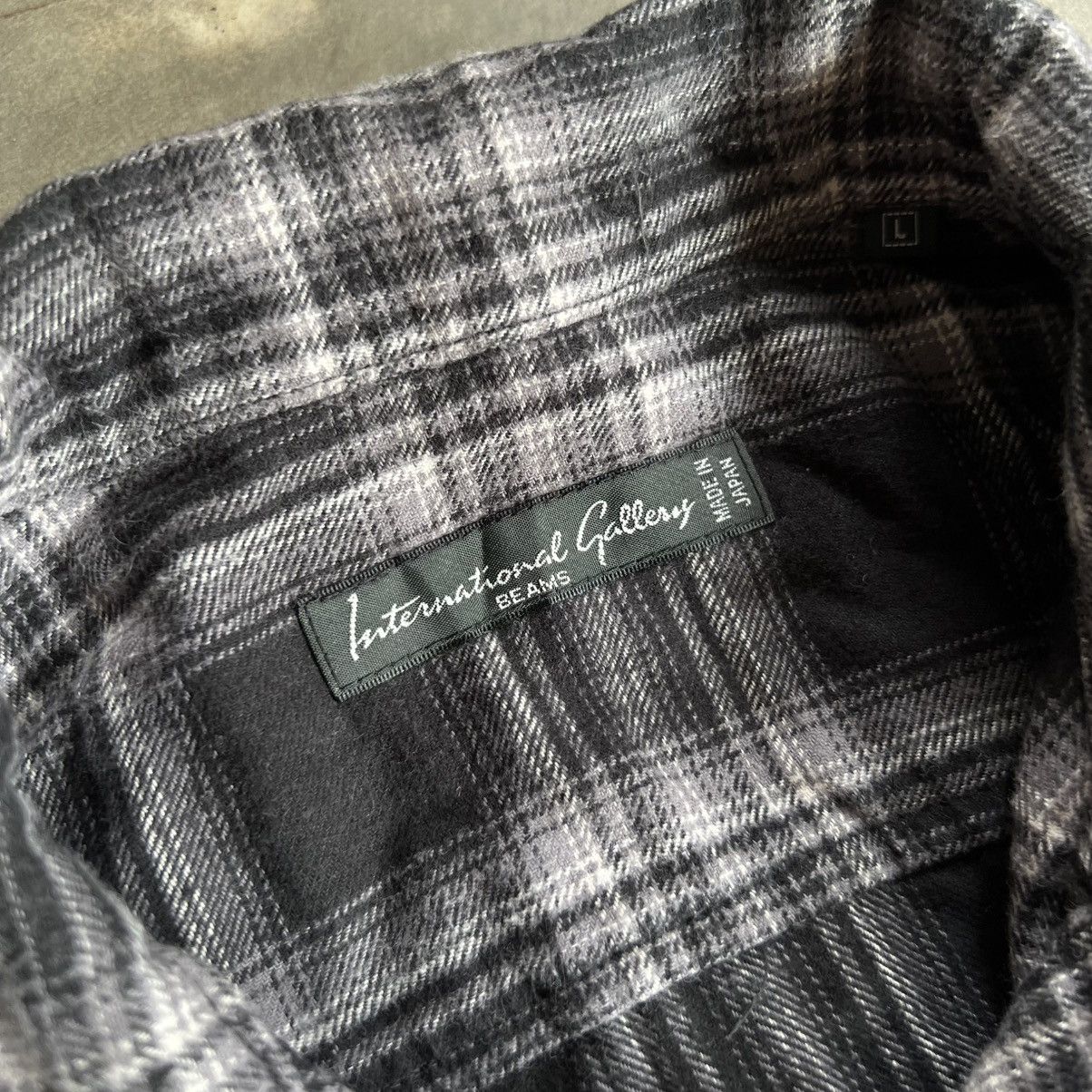 Beams Japan International Gallery Beams Millitary Flannel Shirt Size US L / EU 52-54 / 3 - 8 Thumbnail