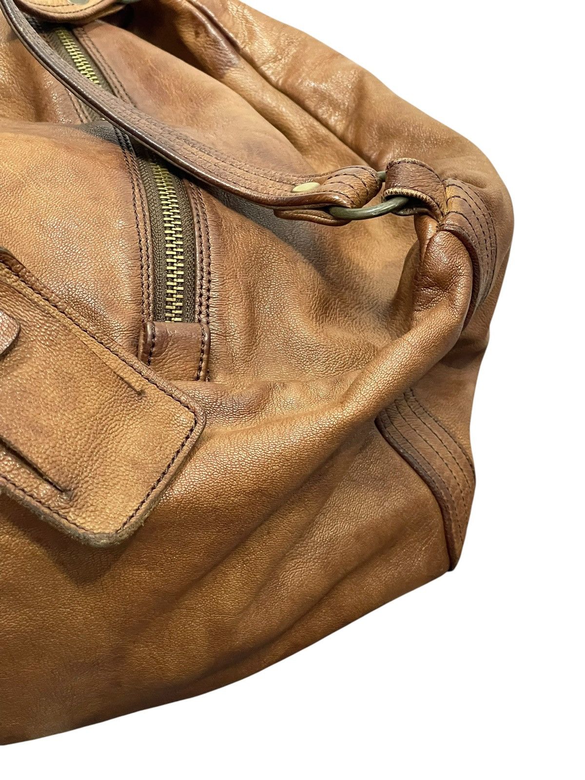 Julius Full Leather Christian Peau Tote Bag prada julius dior 1🟩3 Size ONE SIZE - 13 Thumbnail