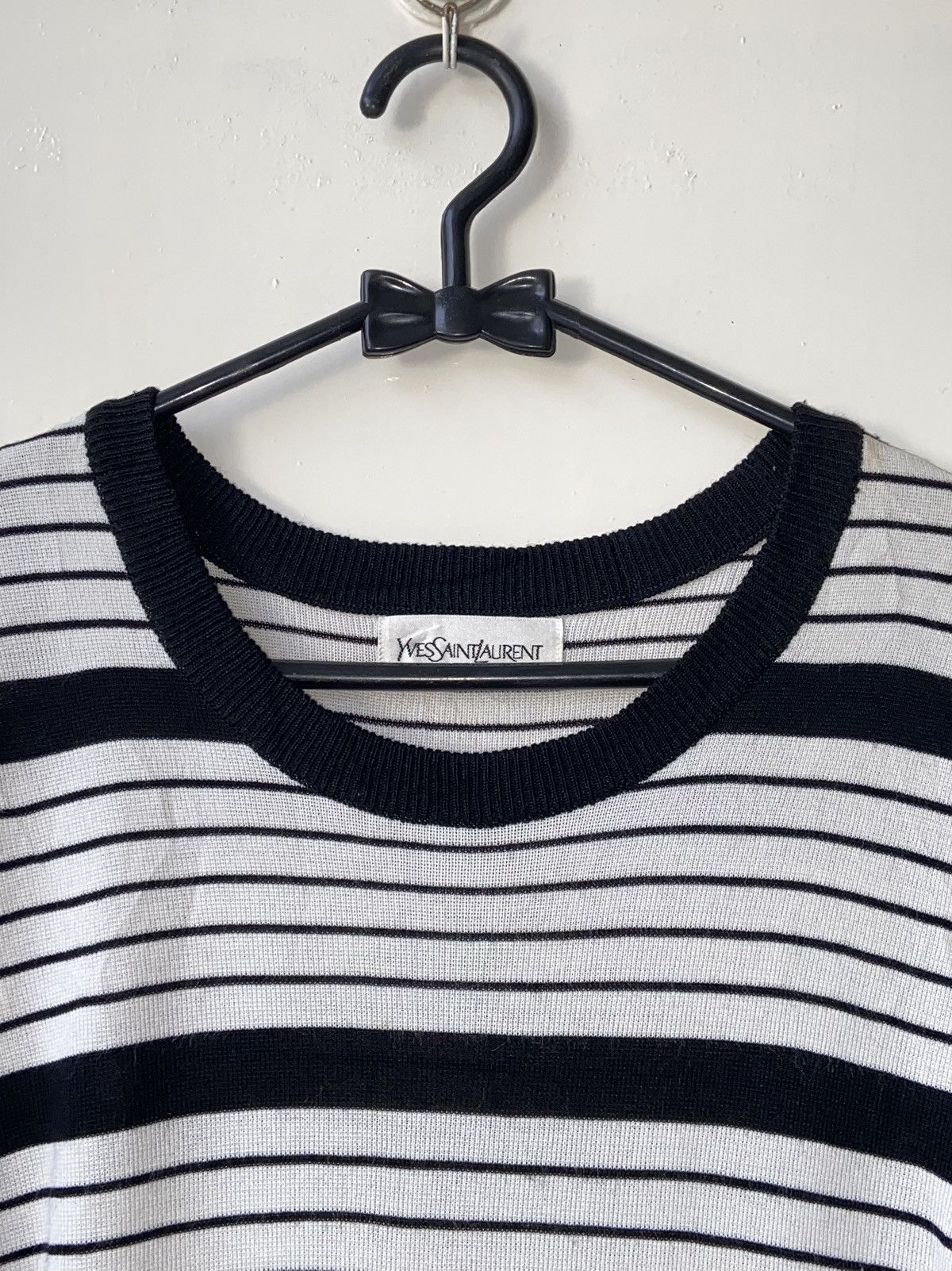 Yves Saint Laurent Yves Saint Laurent Striped Midi Dress Size XXS / US 00 / IT 34 - 12 Thumbnail
