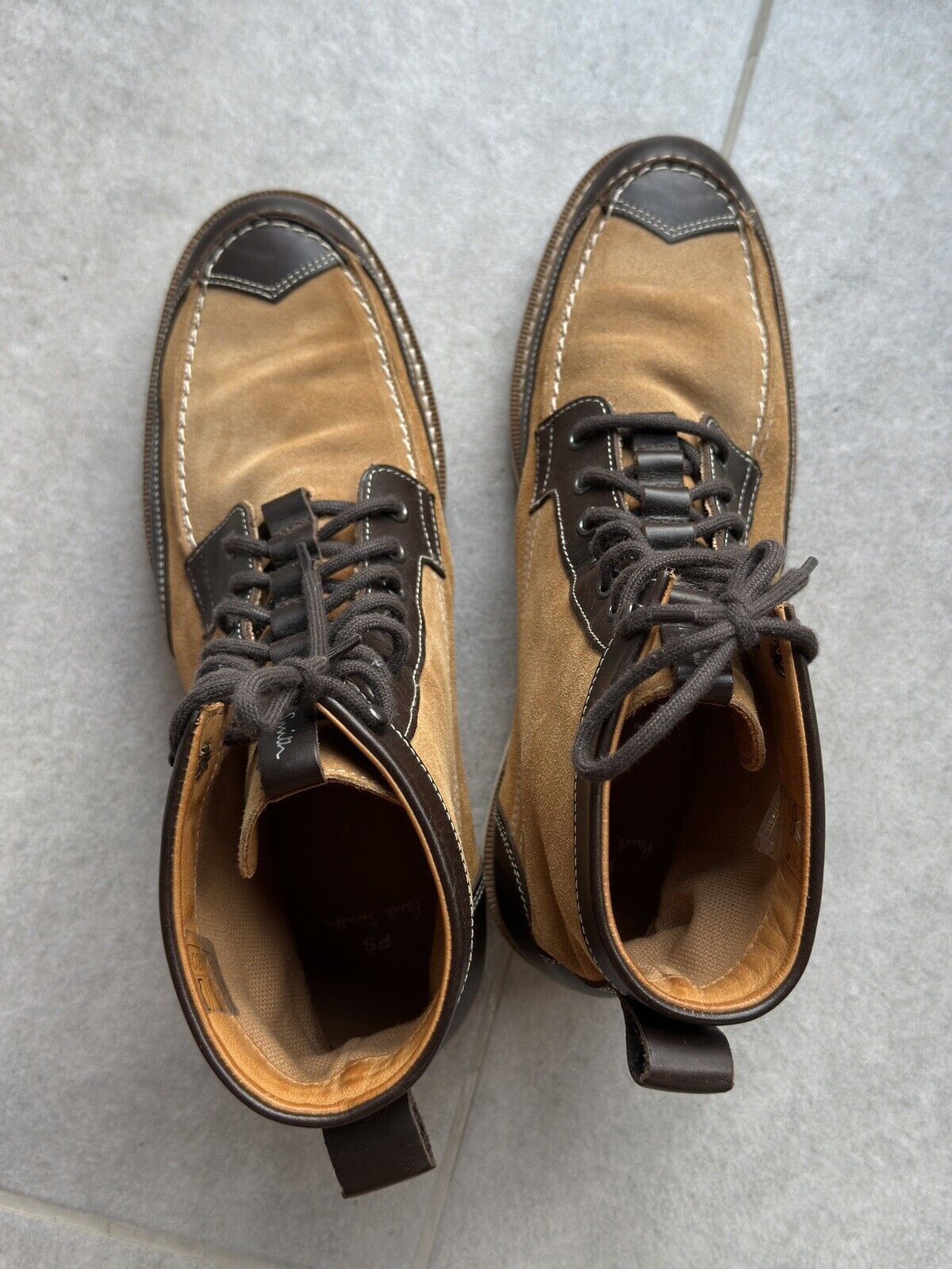 Paul Smith Paul Smith Mens Vibram Morflex Suede Leather Boots size UK-9 Size US 10 / EU 43 - 4 Thumbnail