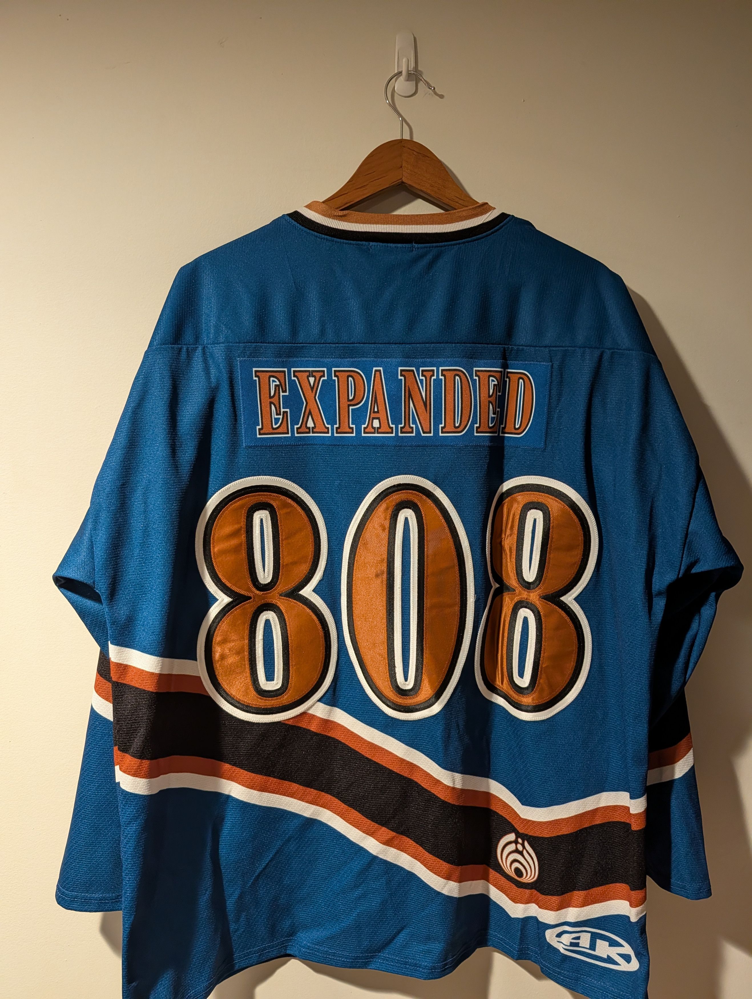 NHL BASSNECTAR Hockey Jersey Expanded 808 AK Bass Head EDM Rave Size US XL / EU 56 / 4 - 7 Thumbnail