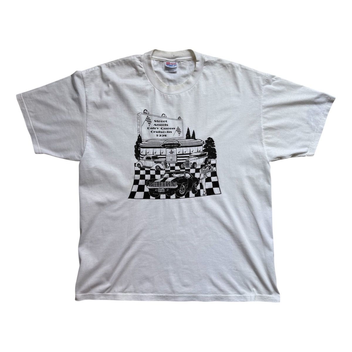 Icecream × Vintage Vintage 1998 Dairy Queen Street Angels Tee Size US XL / EU 56 / 4 - 1 Thumbnail