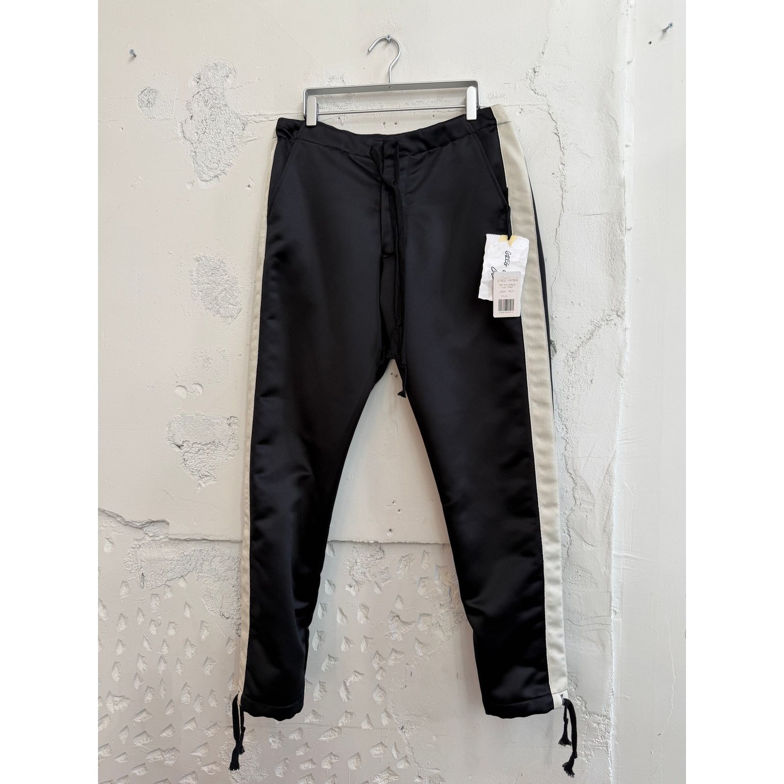 Greg Lauren Satin Lounge Tux Pant