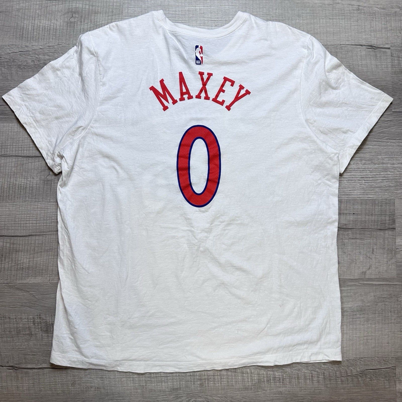 Nike 2022-23 Nike Philadelphia 76ers City Edition Tyrese Maxey 2X Size US XXL / EU 58 / 5 - 8 Thumbnail