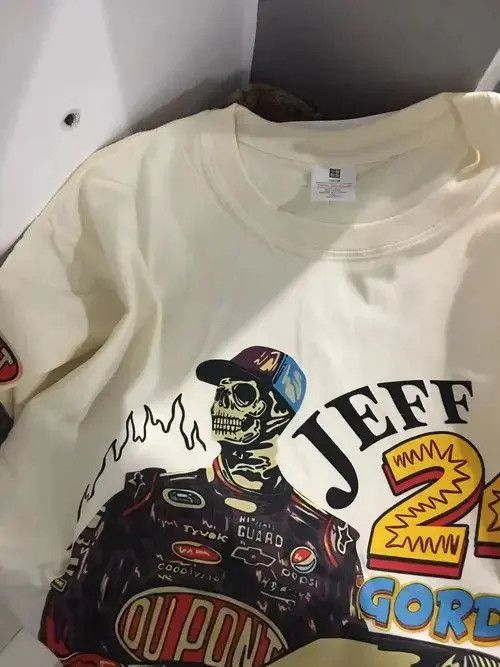 Japanese Brand × Vintage Vintage Skull Print T-Shirt Retro Hip Hop y2k Size US L / EU 52-54 / 3 - 2 Thumbnail