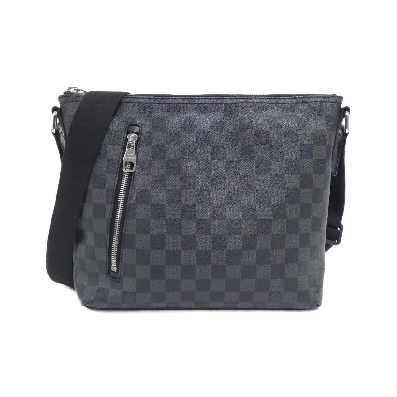 Louis Vuitton Louis Vuitton Louis Vuitton Mick Damier Graphite Shoulder Bag Canvas Shoulder Bag N41211 DUTY FREE for USA Size ONE SIZE - 1 Thumbnail