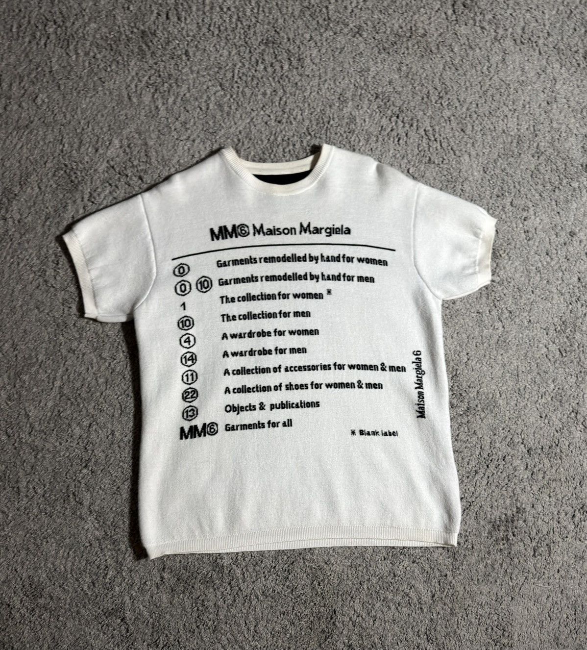 Maison Margiela Maison Margiela /MM6 Tee Size US S / EU 44-46 / 1 - 1 Thumbnail