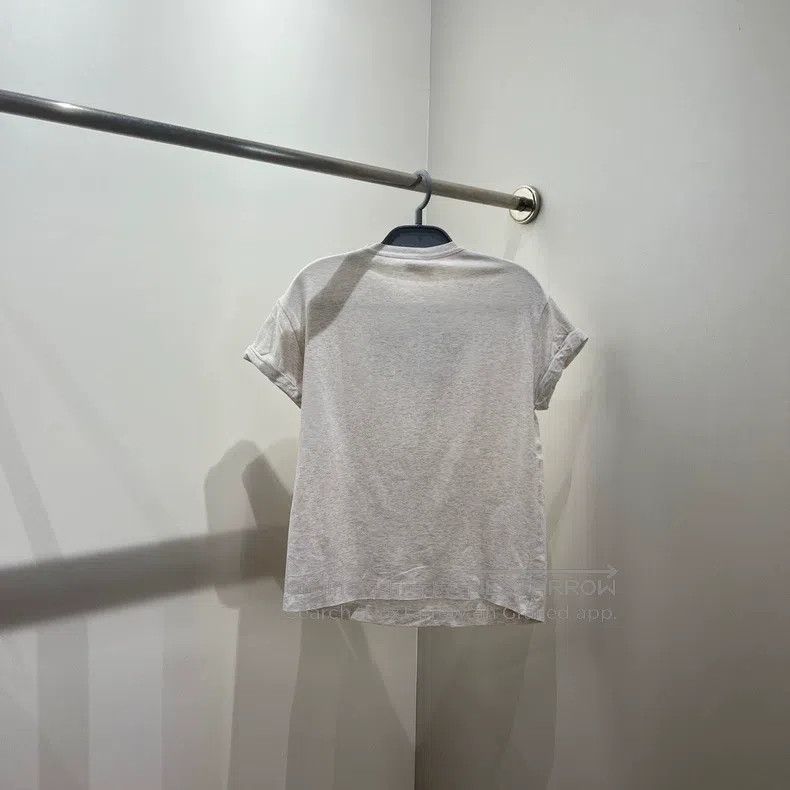 Brunello Cucinelli Brunello Cucinelli Letter printed round-neck short-sleeve Size XS / US 0-2 / IT 36-38 - 2 Thumbnail