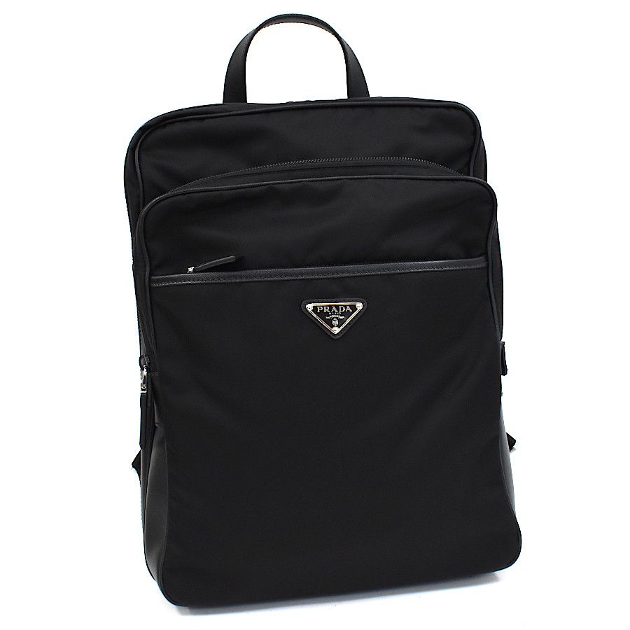 Prada Prada Rucksack Backpack Grace Lux Leather Nero Black