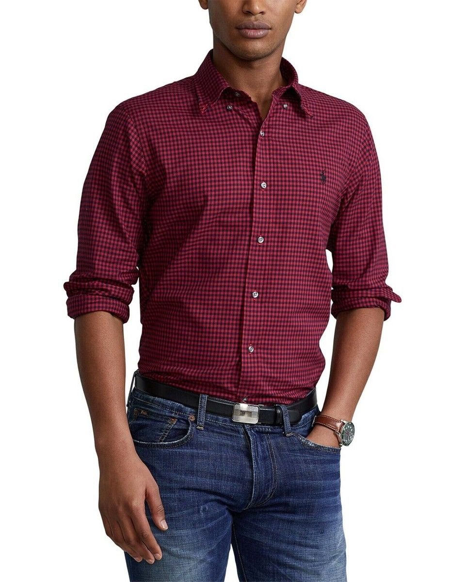 Polo Ralph Lauren OG Polo Ralph Lauren Yarmouth Gingham Checked Oxford Shirt Size US XXL / EU 58 / 5 - 1 Thumbnail