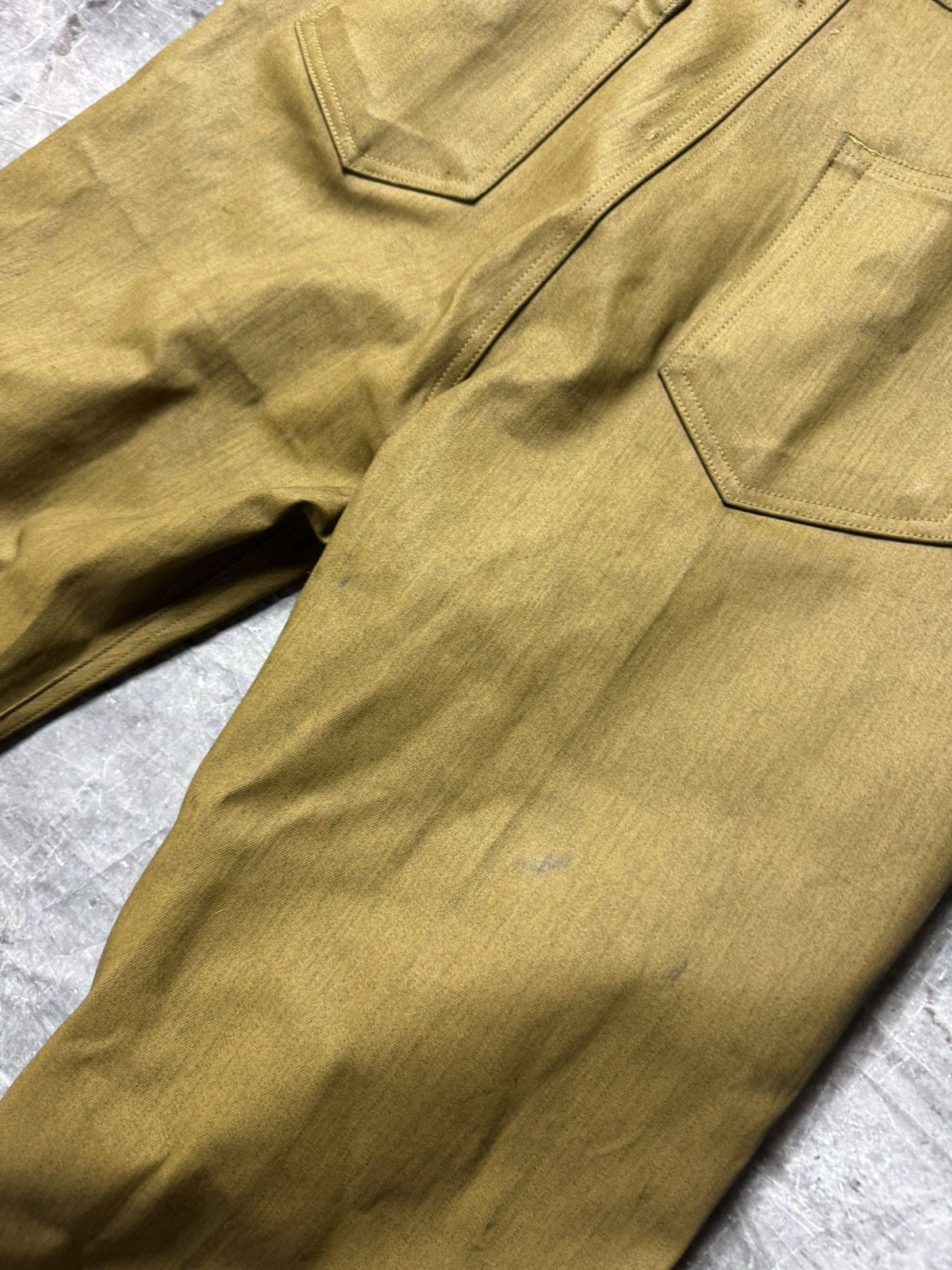 Rick Owens Rick Owens FW24 Porterville Bolan Cut Jeans in Honey Size US 31 - 9 Thumbnail