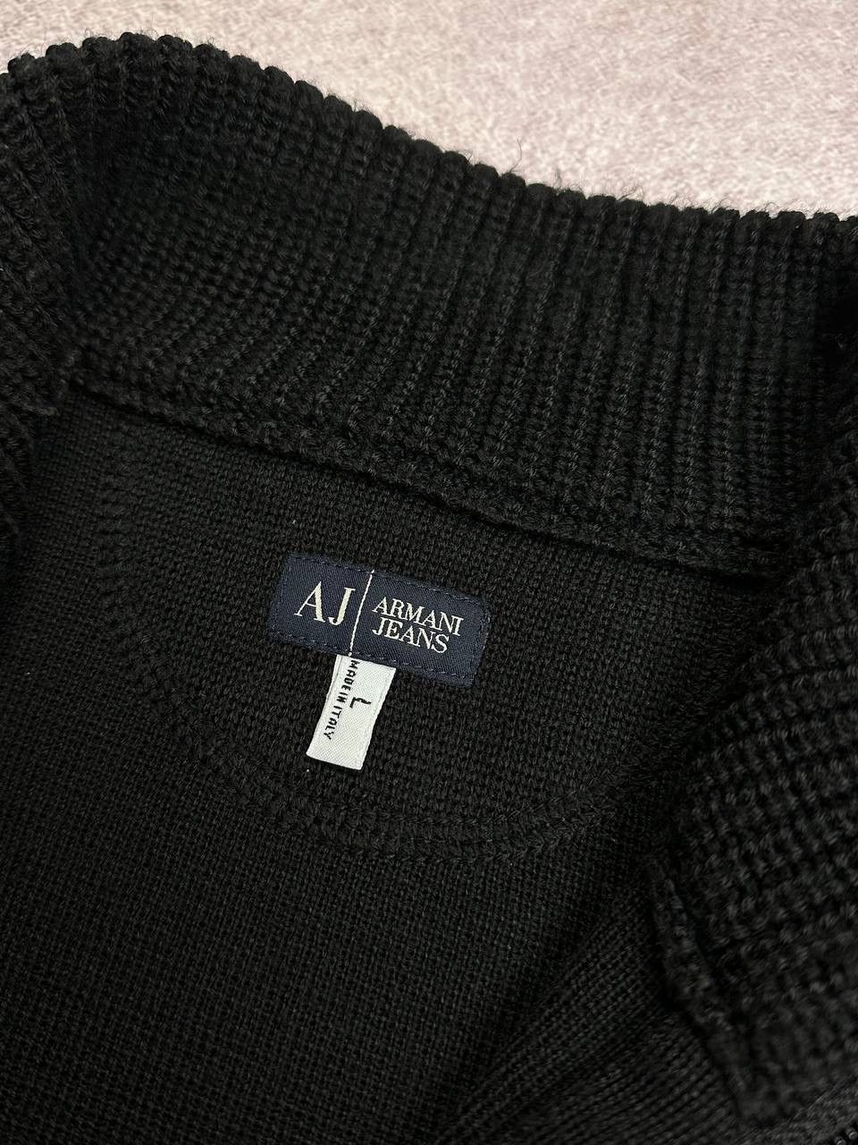 Armani Vintage Armani AJ Knit Zip Sweater Rare L Size US L / EU 52-54 / 3 - 8 Thumbnail