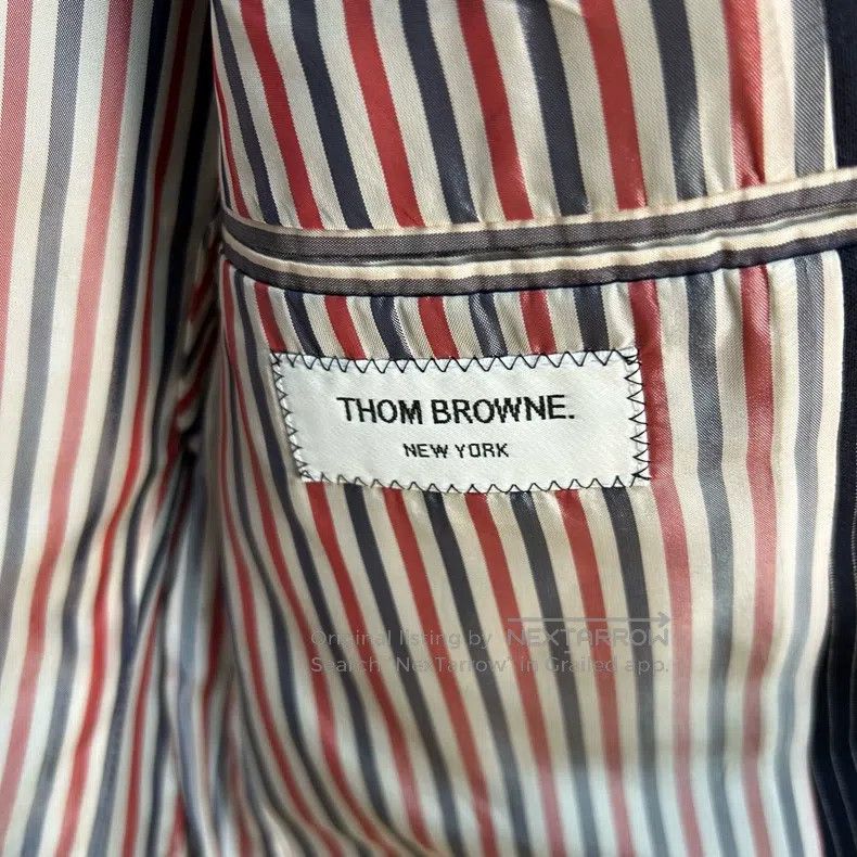 Thom Browne Thom Browne Color Block Striped Wool Jacket Size US M / EU 48-50 / 2 - 3 Thumbnail