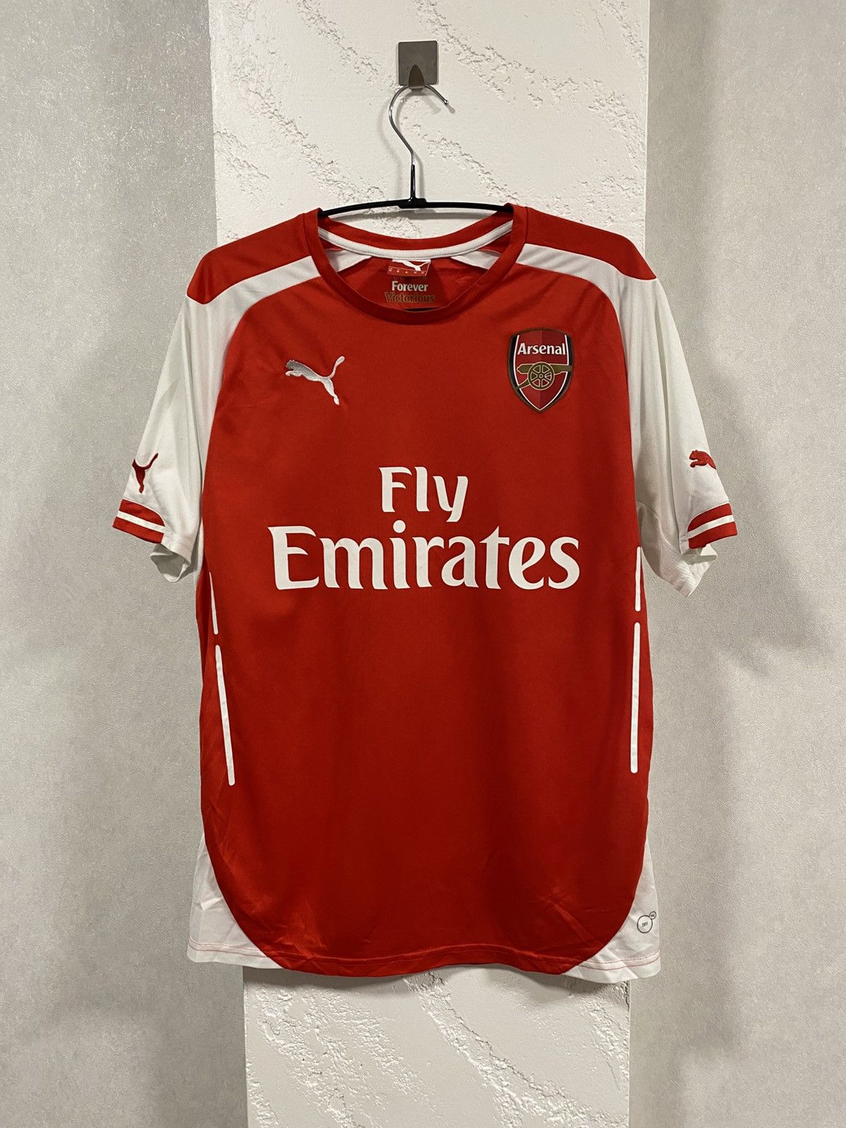 Puma Puma Arsenal 2014 2015 Home Football Shirt Soccer Jersey Size US M / EU 48-50 / 2 - 1 Thumbnail