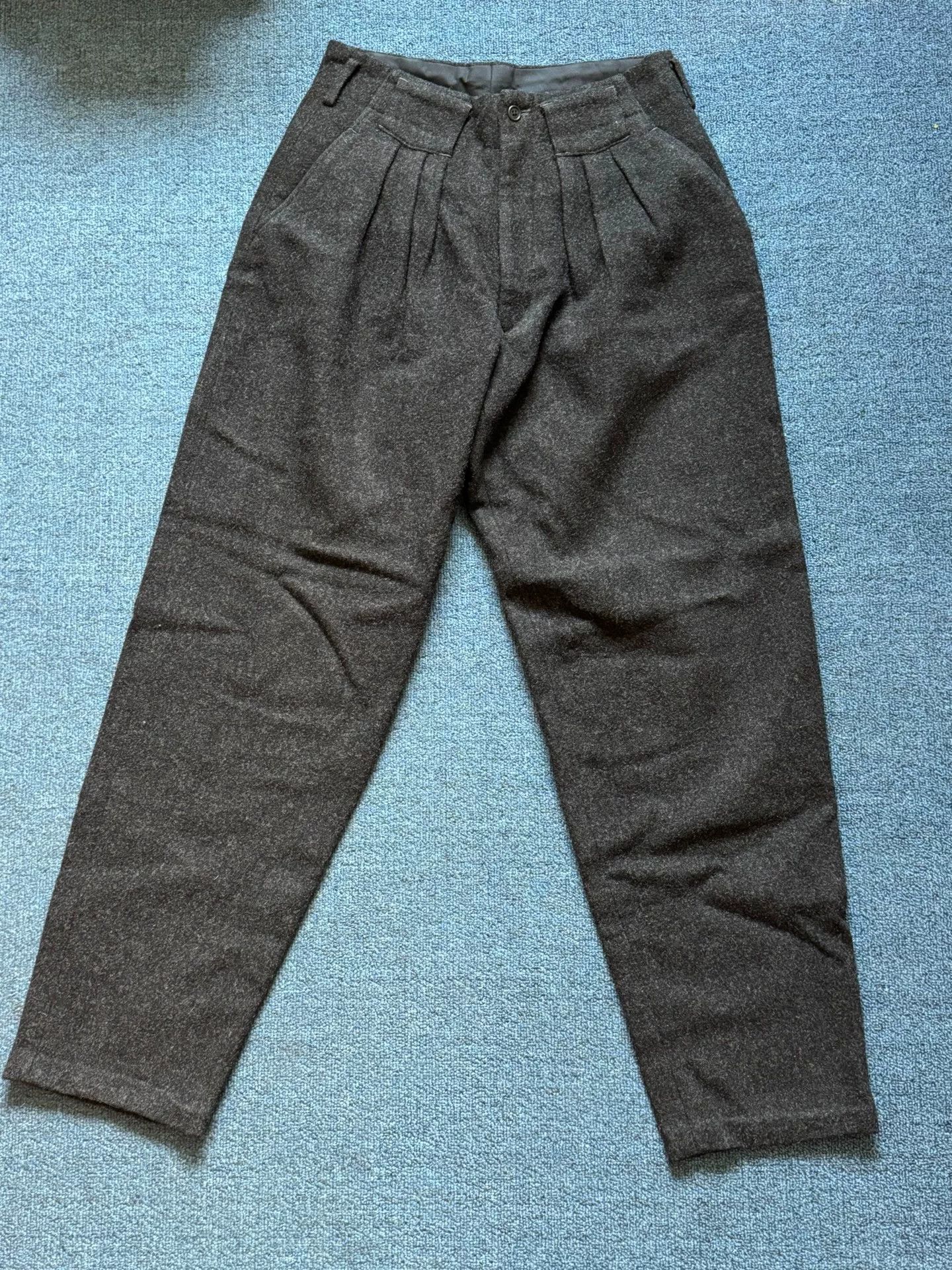 Yohji Yamamoto Yohji Yamamoto YS Man Early High Waist Wool Pants Size US 37 - 1 Thumbnail