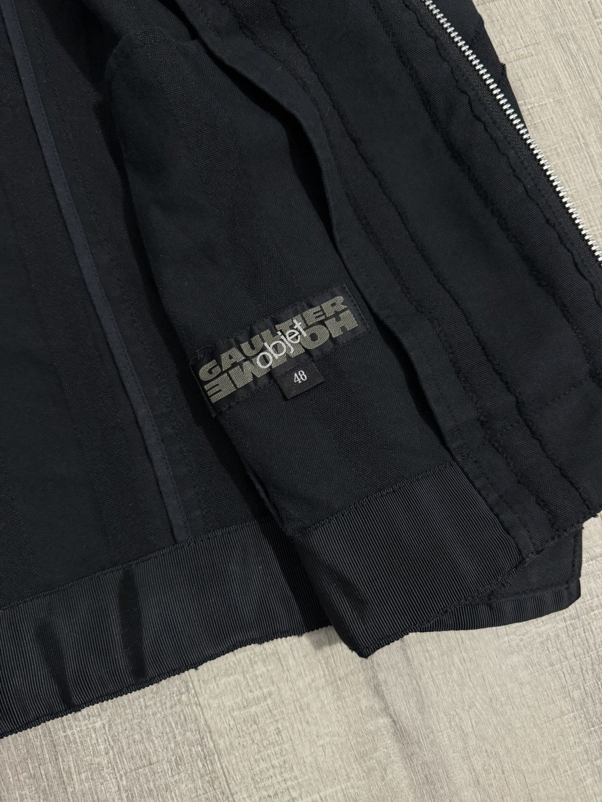 Jean Paul Gaultier Vintage gaultier homme objet by jpg plisse jacket Size US M / EU 48-50 / 2 - 12 Thumbnail