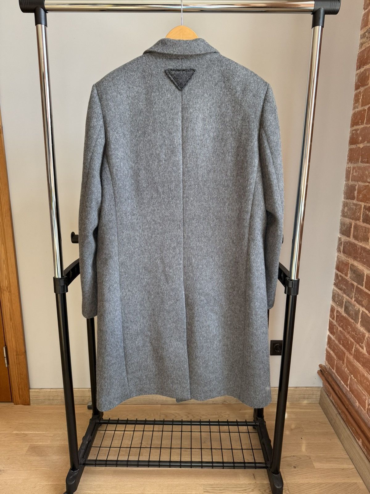 Prada Prada Single-Breasted Wool Coat - Runway Collection Size US M / EU 48-50 / 2 - 2 Thumbnail