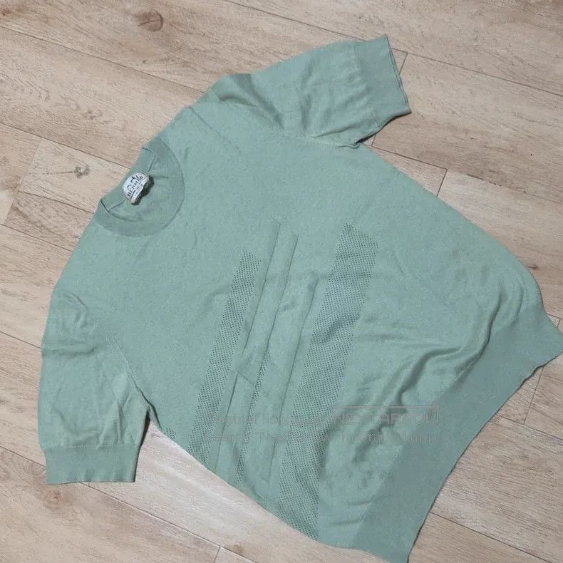 Hermes Hermes Men's short sleeve knit shirt, made of 90% cotton, Size US M / EU 48-50 / 2 - 1 Thumbnail