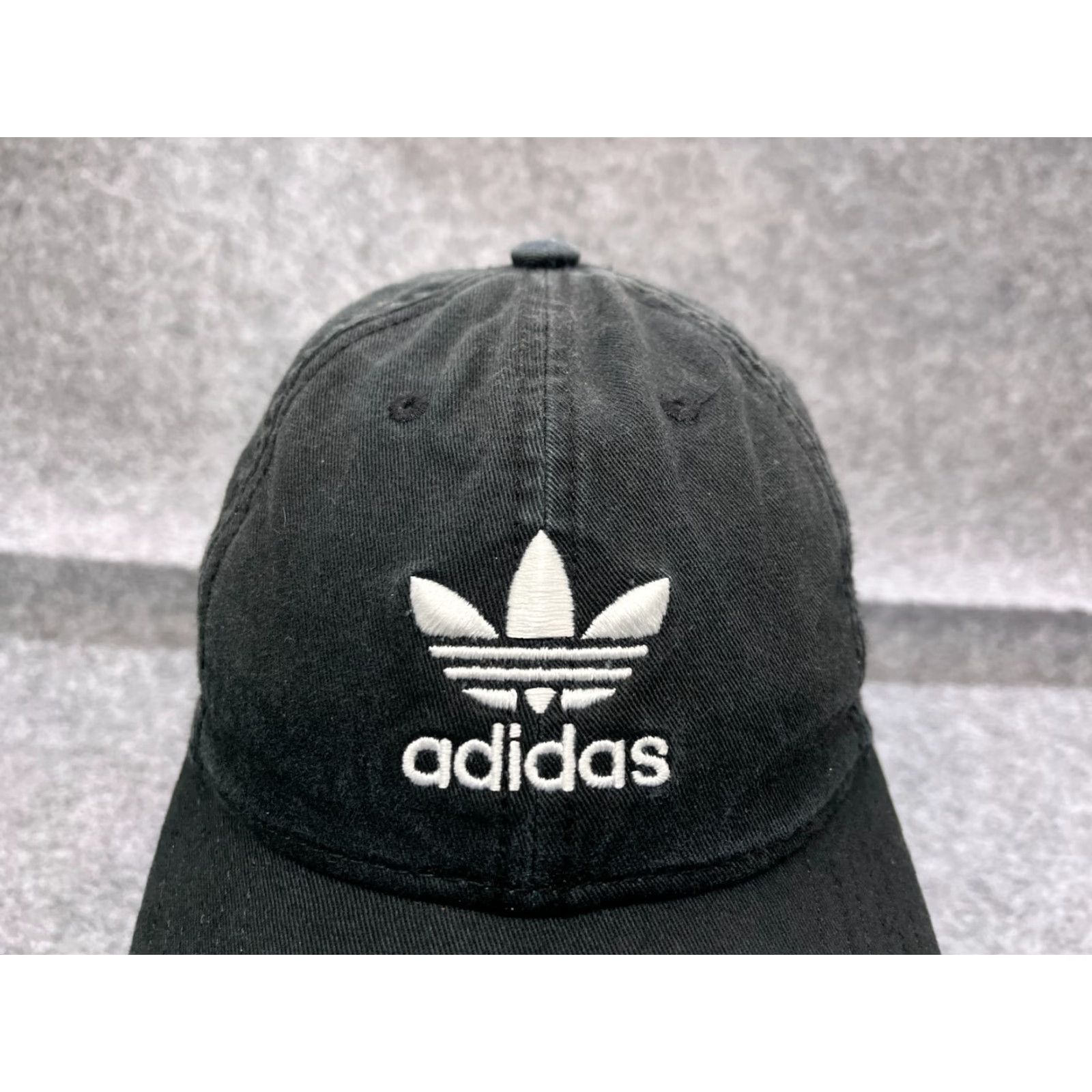 Adidas Adidas Golf Hat Cap Adjustable Lightweight Womens One Size Black Cotton Twill Sports Size ONE SIZE - 2 Thumbnail