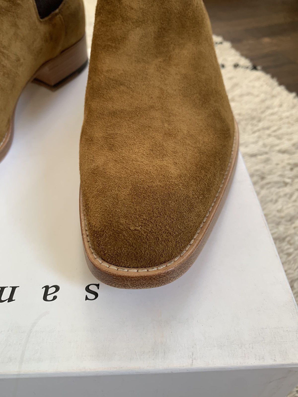 Sandro Sandro Suede Chelsea Boots Size US 10 / EU 43 - 6 Thumbnail