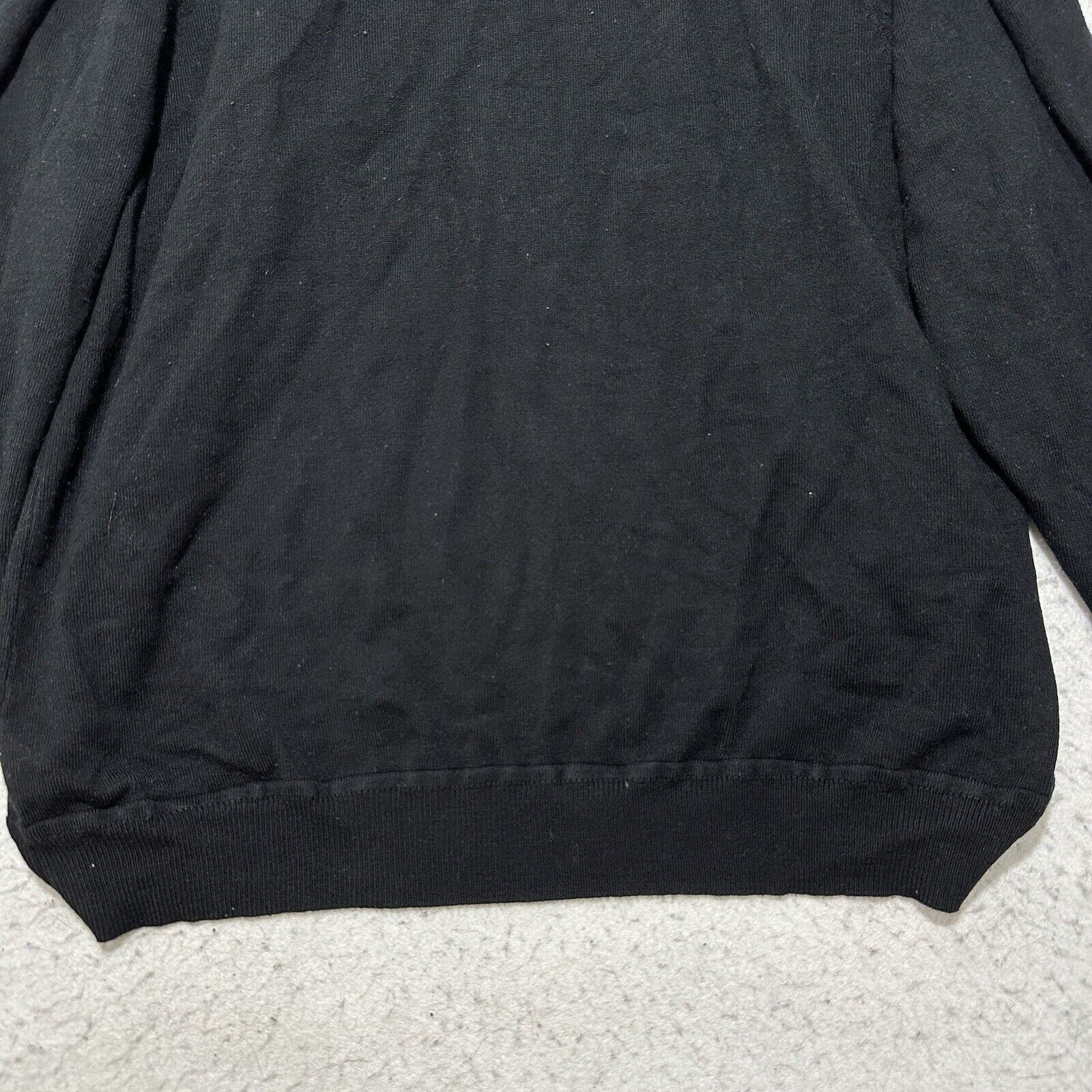 Other Melrose Chic 1X Open Front Cardigan Sweater Black Rayon Size XL / US 12-14 / IT 48-50 - 10 Thumbnail